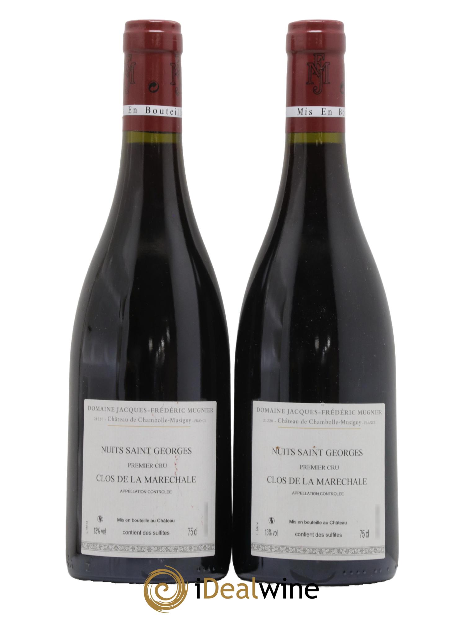 Nuits-Saint-Georges 1er Cru Clos de La Maréchale Jacques-Frédéric Mugnier 2014 - Lot de 2 bouteilles - 1