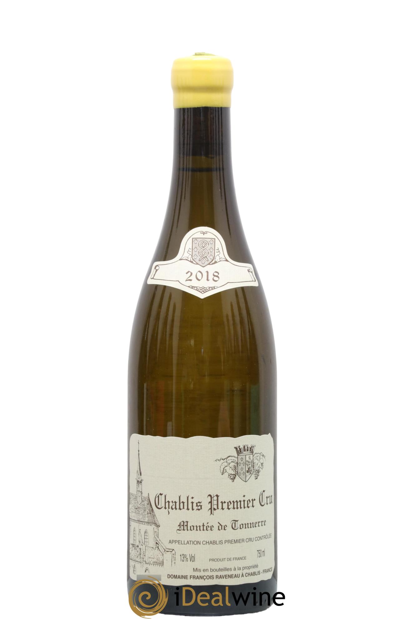 Chablis 1er Cru Montée de Tonnerre Raveneau (Domaine) 2018 - Lot de 1 bouteille - 0