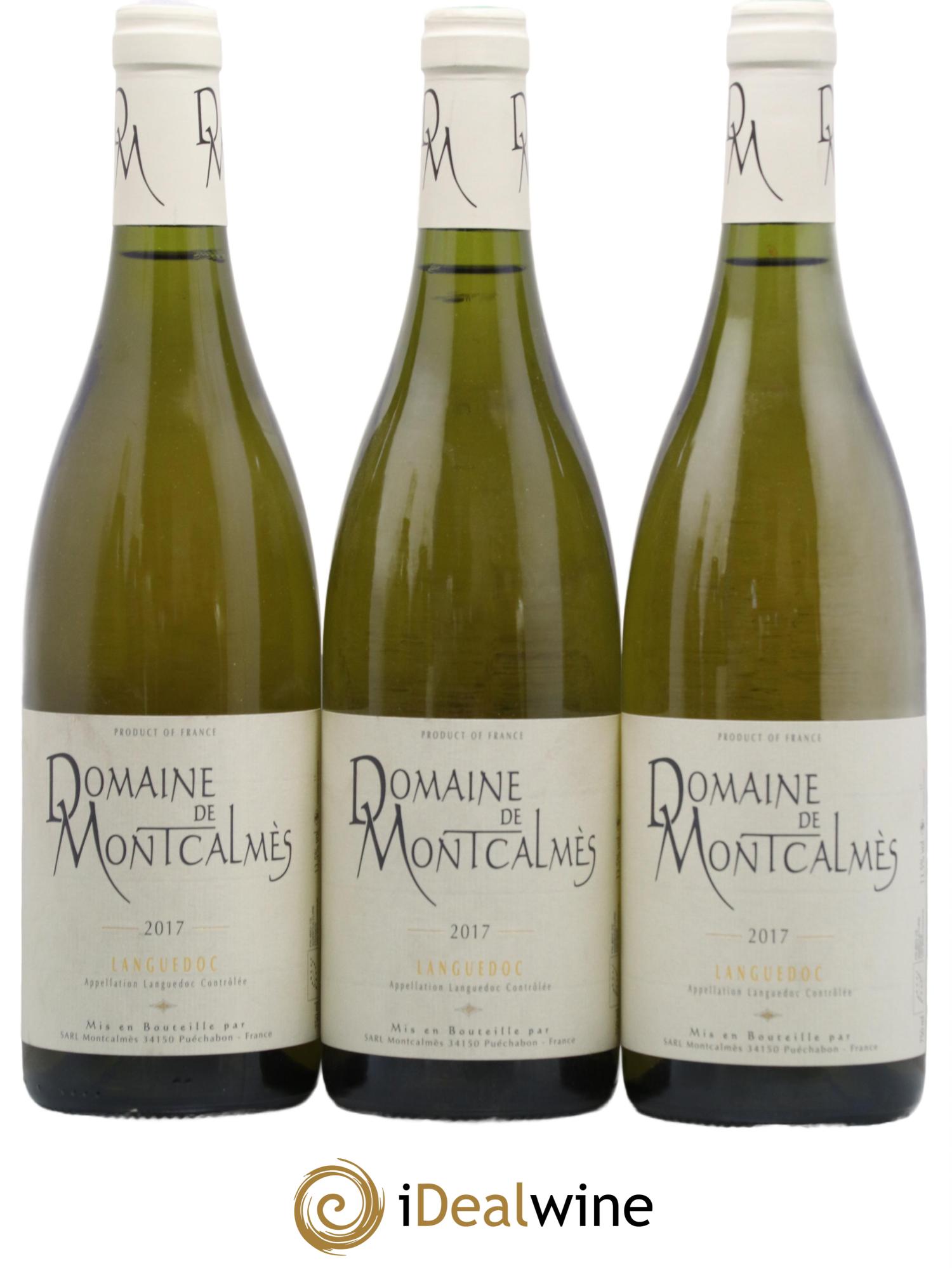Languedoc Domaine de Montcalmès Frédéric Pourtalié 2017 - Lotto di 6 bottiglie - 1