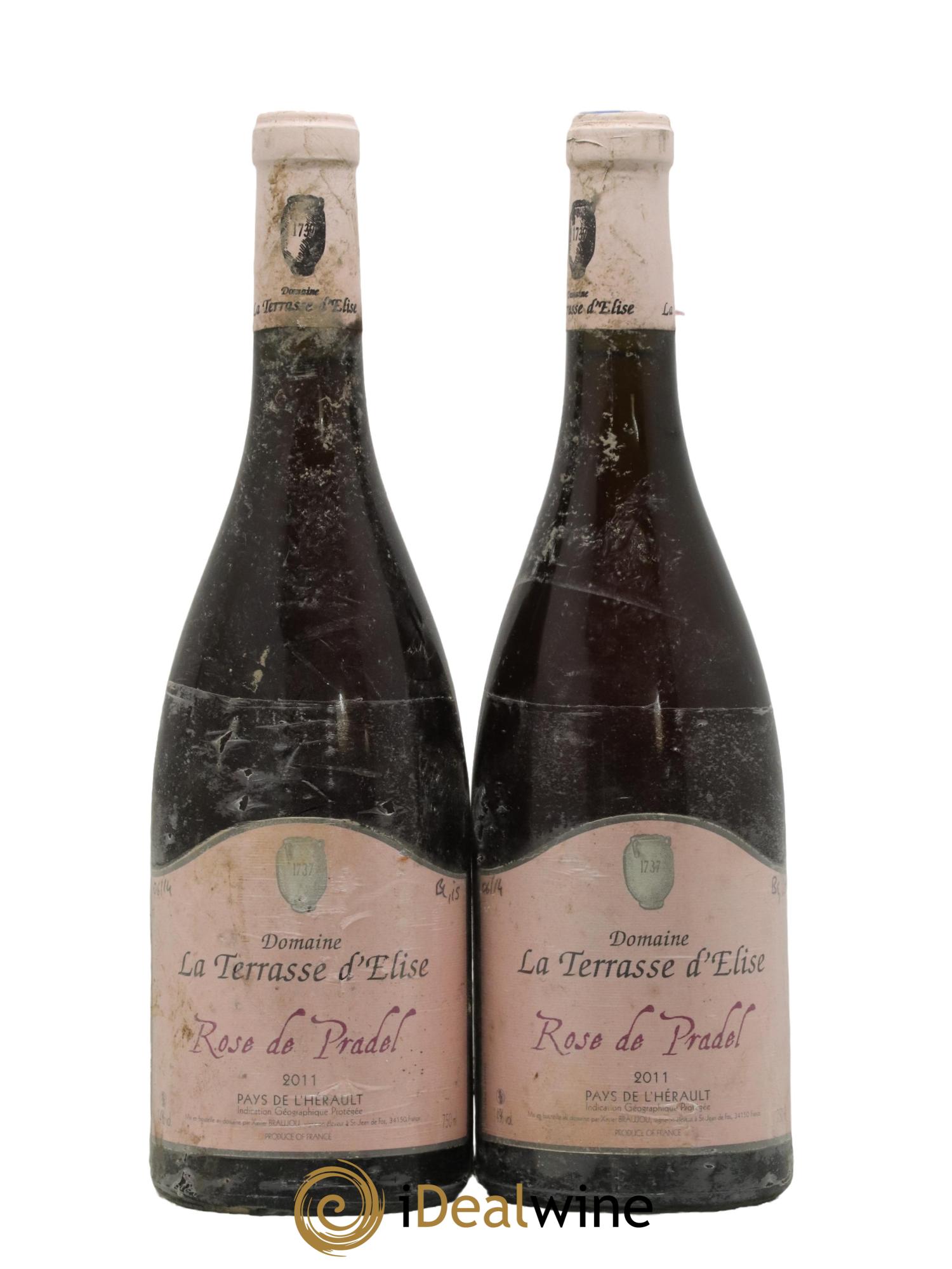 Divers Rose De Pradel La Terrasse d'Elise 2011 - Lot de 2 bouteilles - 0