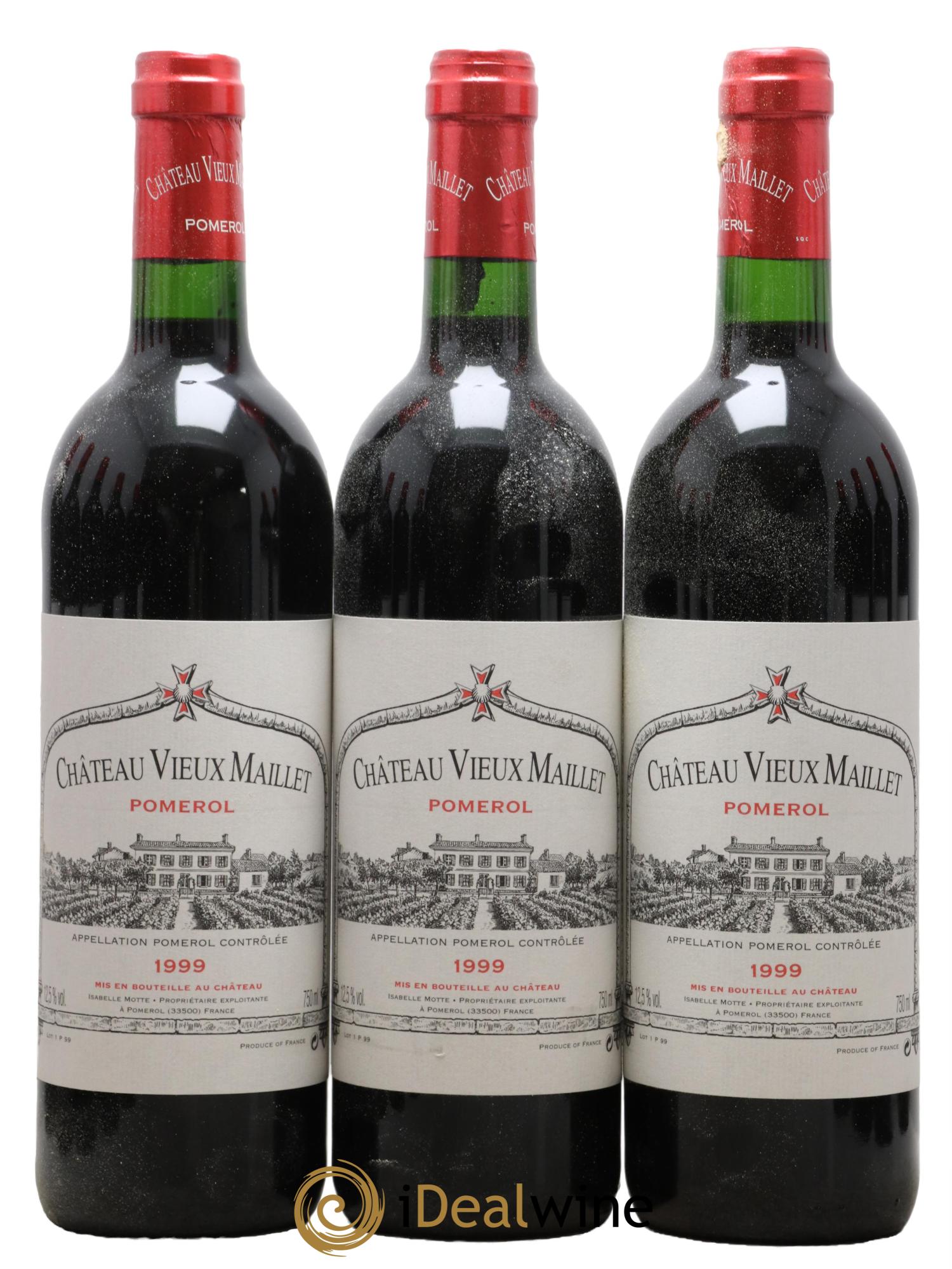 Château Vieux Maillet 1999 - Lot de 12 bouteilles - 1