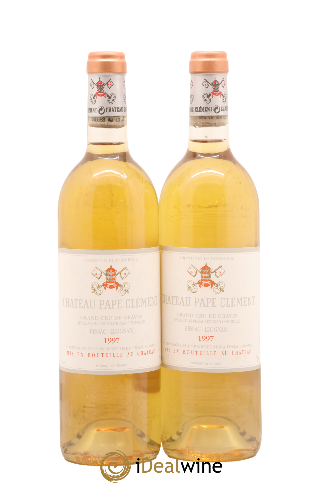 Château Pape Clément 1997 - Lot de 2 bouteilles - 0