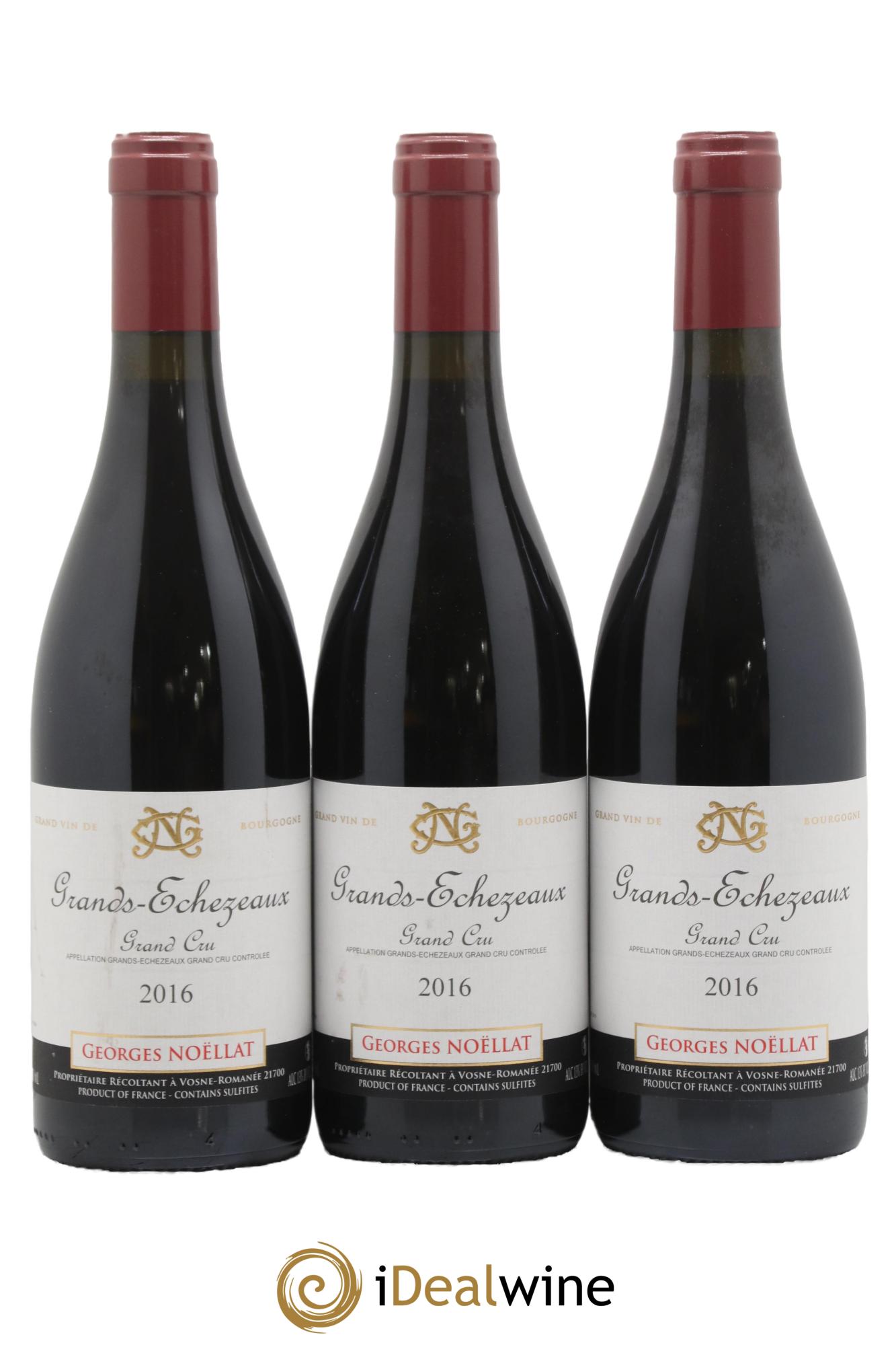 Grands-Echezeaux Grand Cru Georges Noëllat (Domaine) 2016 - Posten von 3 Flaschen - 0