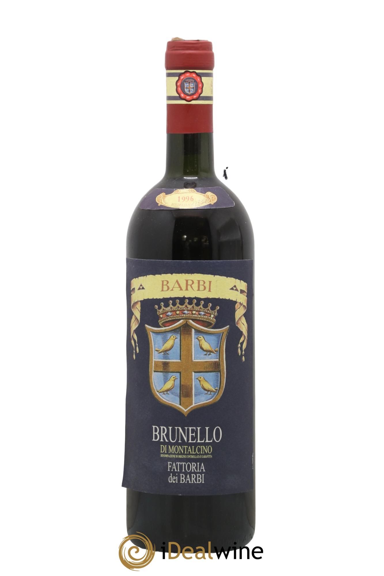 Brunello di Montalcino DOCG Fattoria dei Barbi 1996 - Lot de 1 bouteille - 0