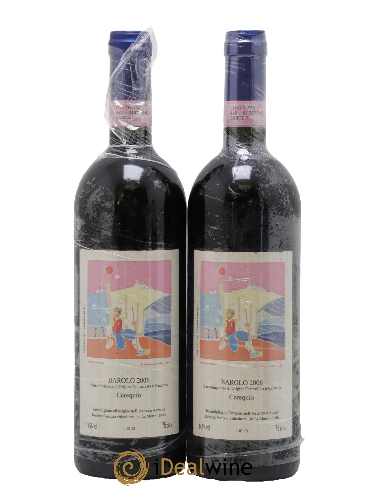 Barolo Cerequio Roberto Cerequio 2006 - Lot of 2 bottles - 0