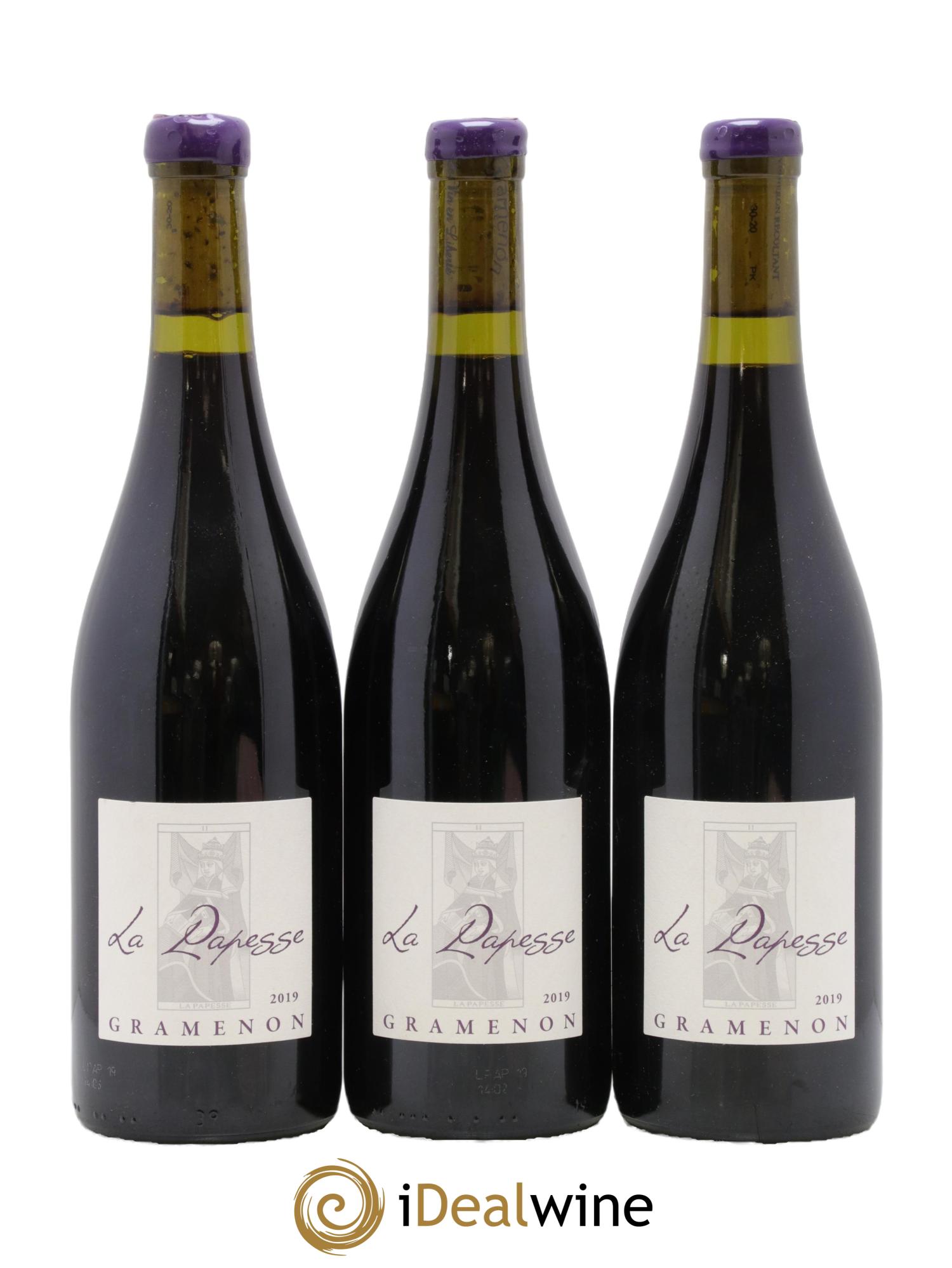 Côtes-du-Rhône La Papesse Gramenon (Domaine) 2019 - Lot of 3 bottles - 0