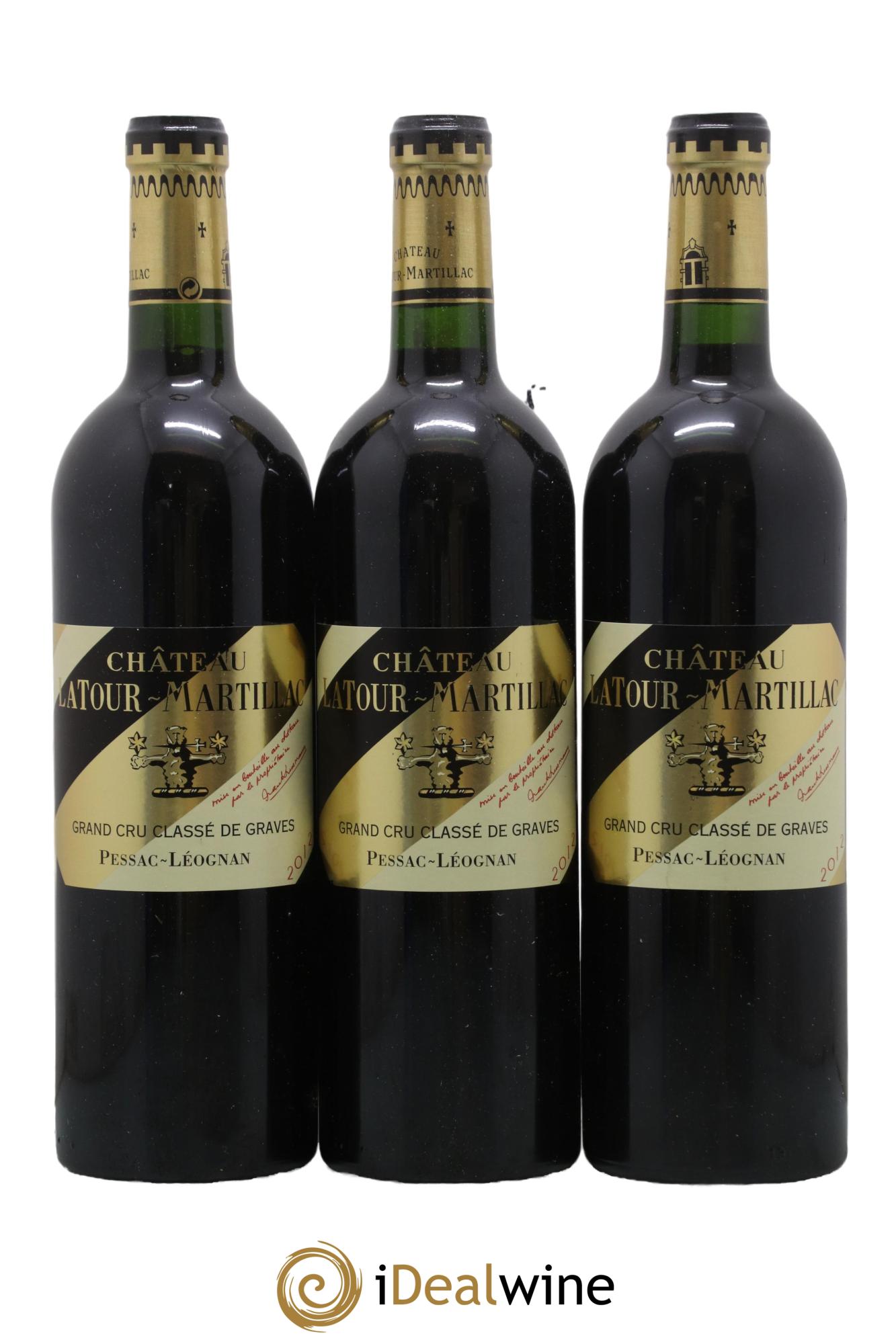 Château Latour-Martillac Cru Classé de Graves  2012 - Lotto di 6 bottiglie - 1