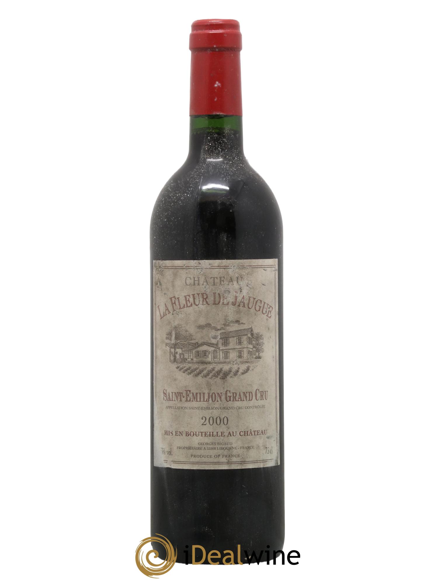 Saint-Émilion Grand Cru Chateau La Fleur de Jaugue 2000 - Lot de 1 bouteille - 0