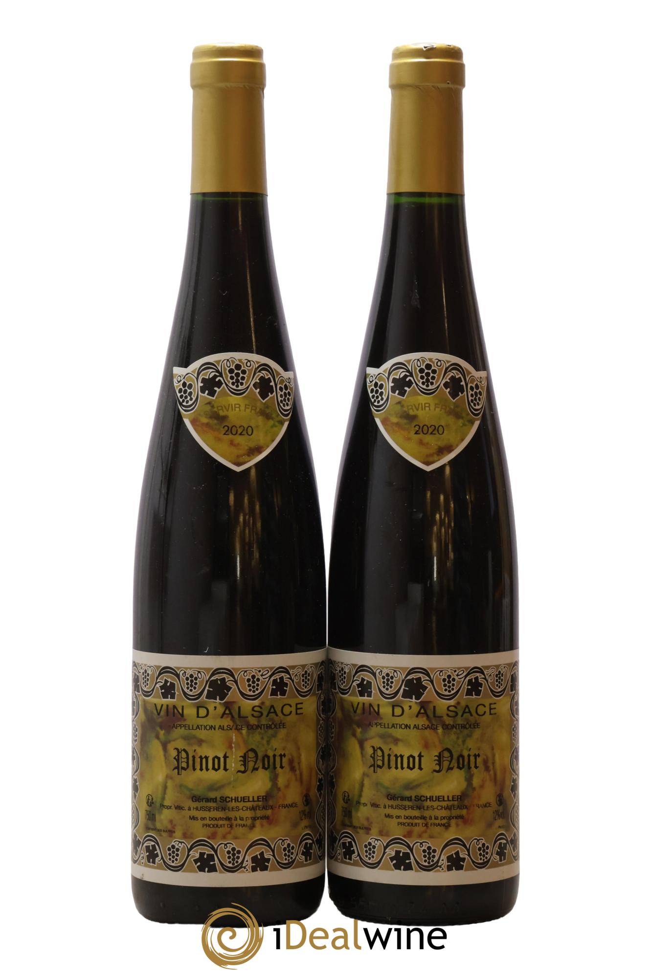 Alsace Pinot Noir Gérard Schueller (Domaine)  2020 - Lot of 2 bottles - 0