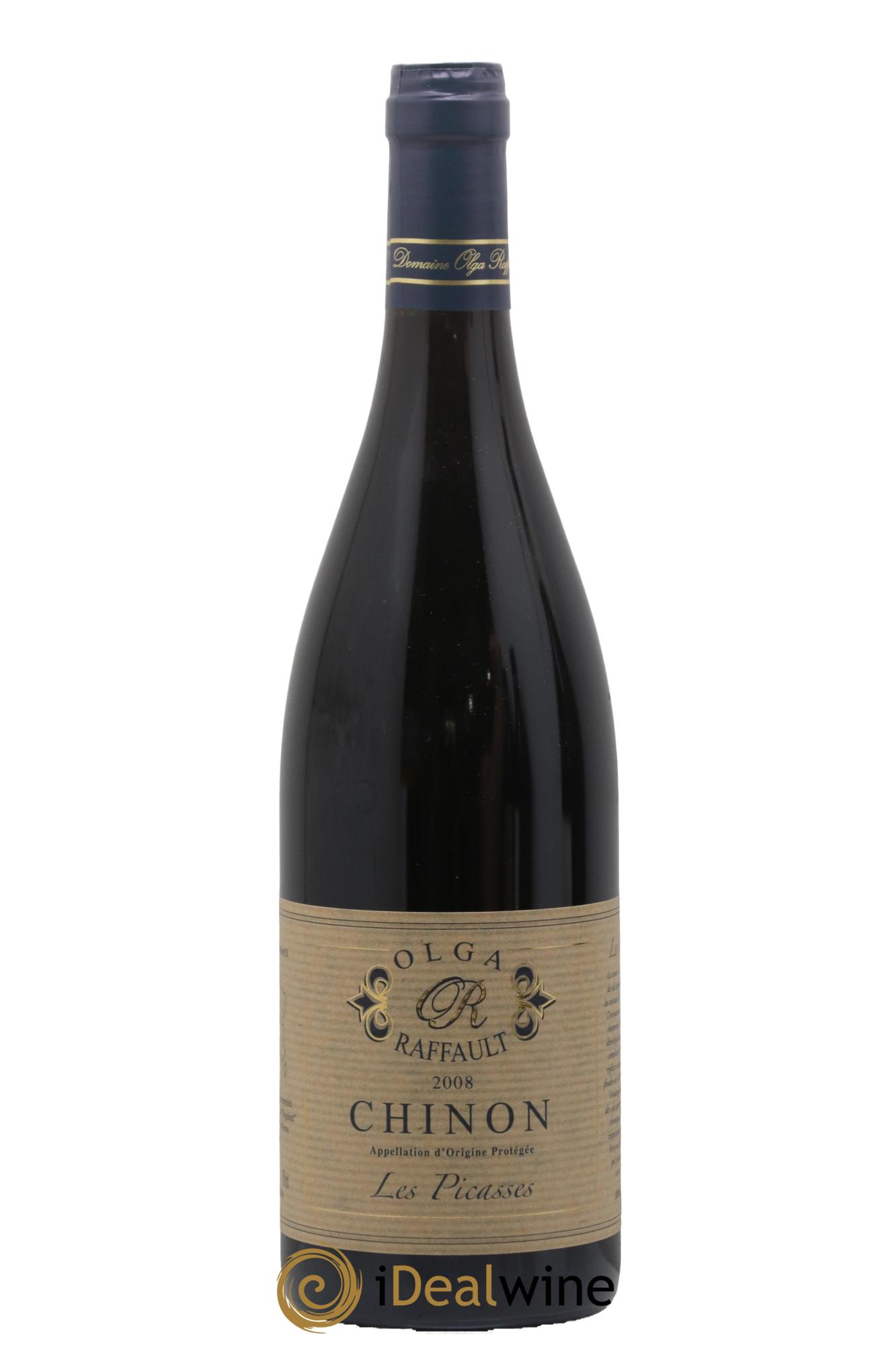 Chinon Les Picasses Olga Raffault 2008 - Lot de 1 bouteille - 0