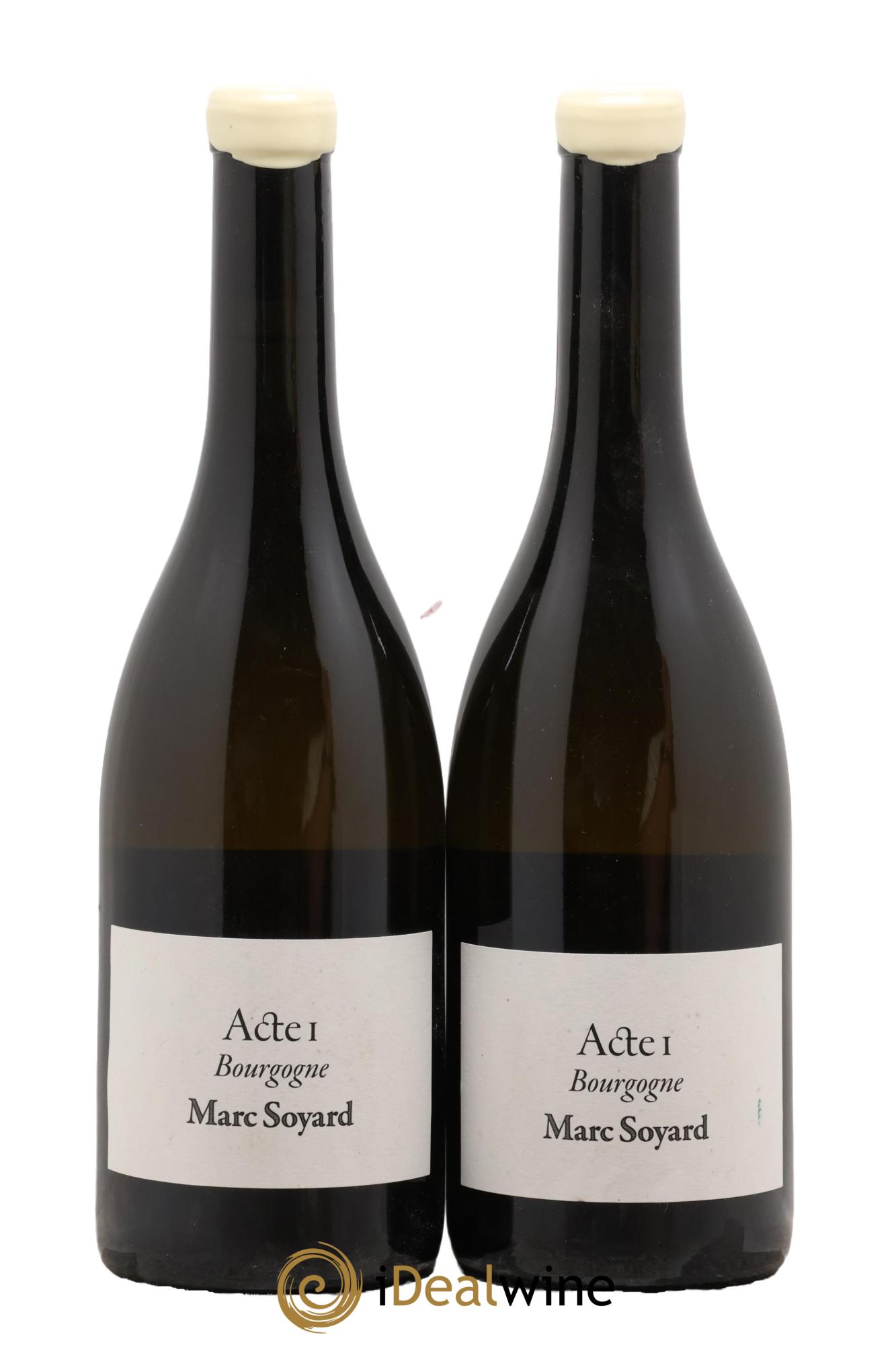 Bourgogne Acte 1 Domaine de la Cras - Marc Soyard - Posten von 2 Flaschen - 0
