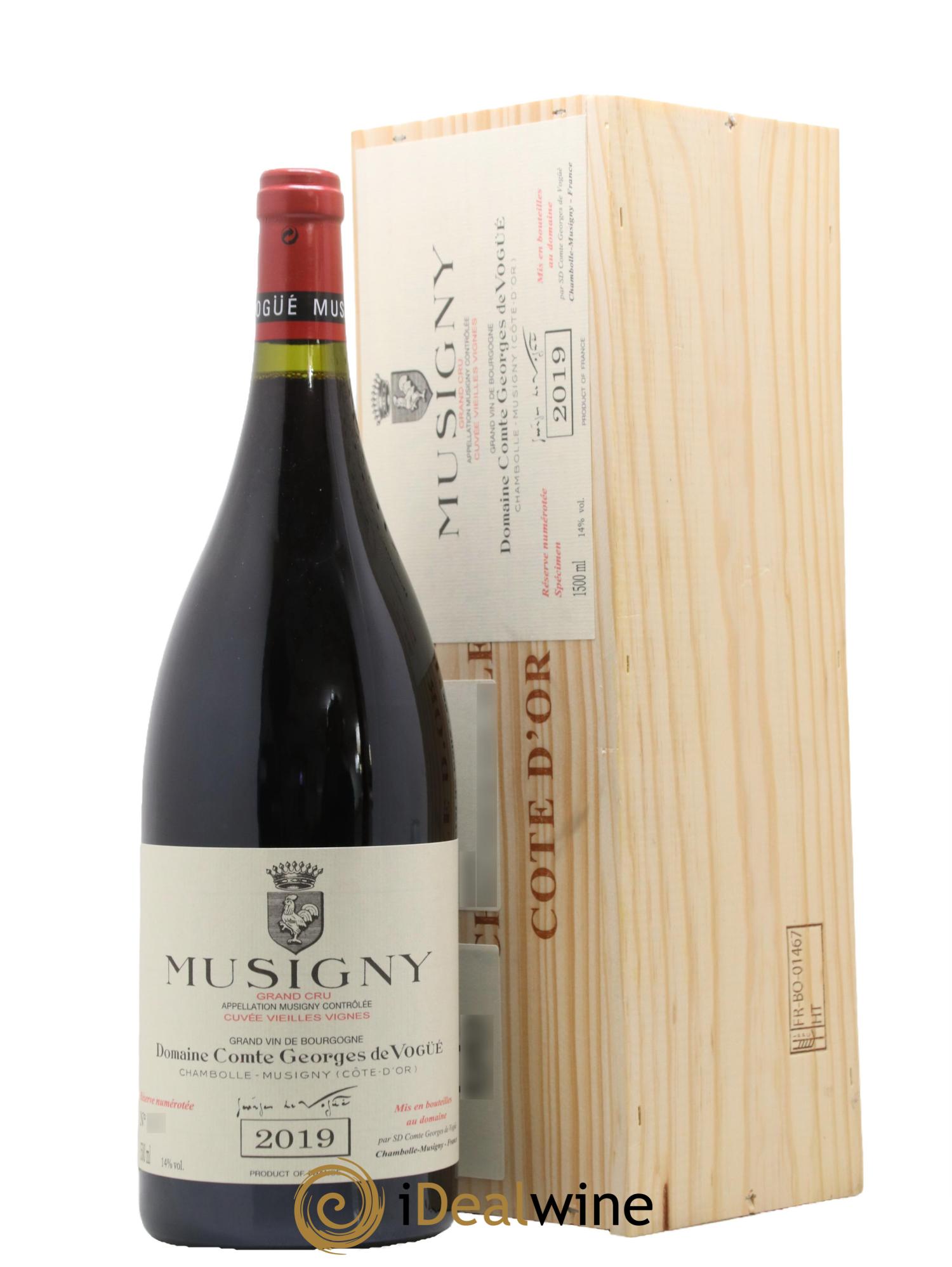 Musigny Grand Cru Cuvée Vieilles Vignes Comte Georges de Vogüé 2019 - Lot de 1 magnum - 0