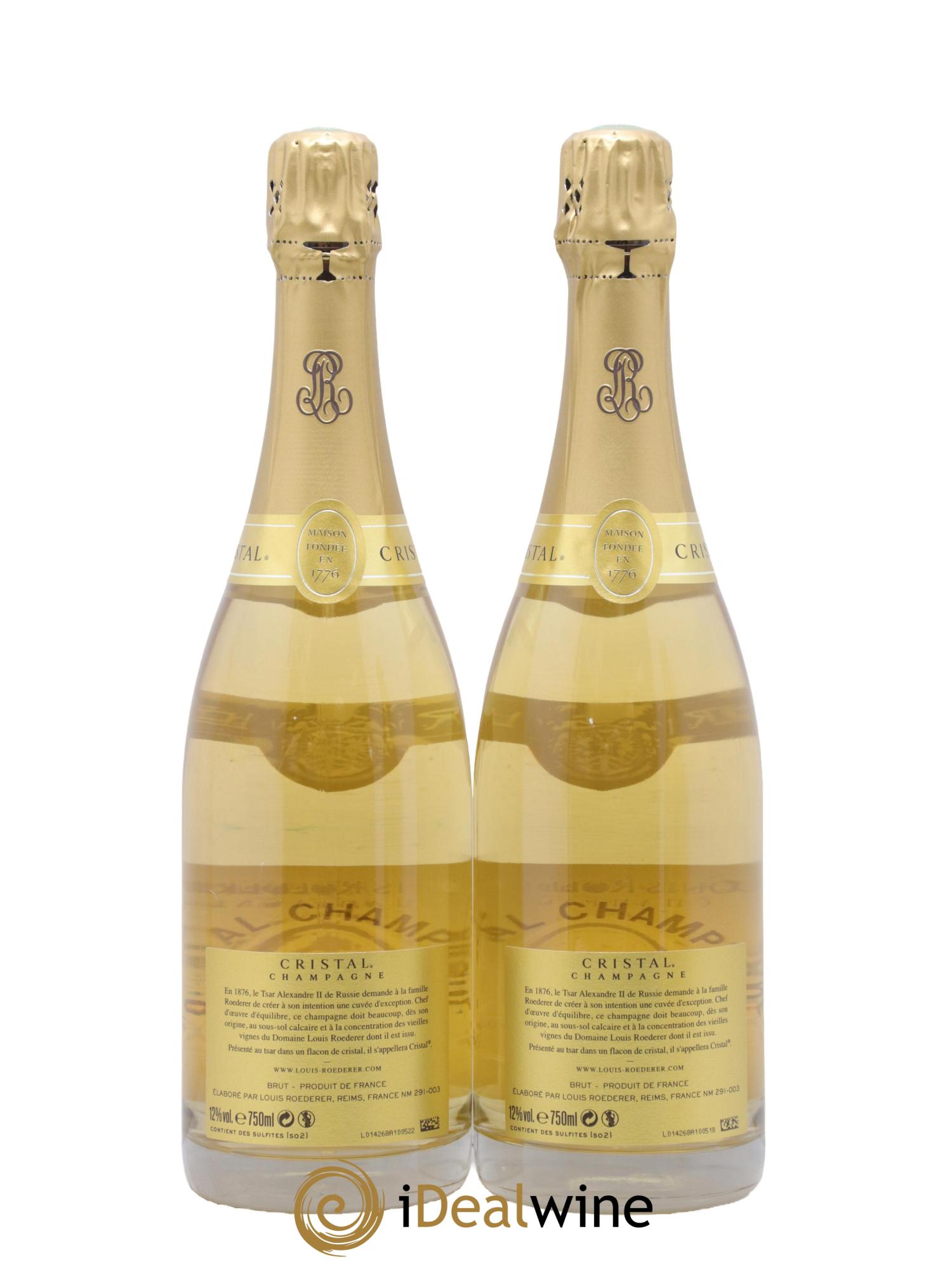 Cristal Louis Roederer 2013 - Posten von 2 Flaschen - 1