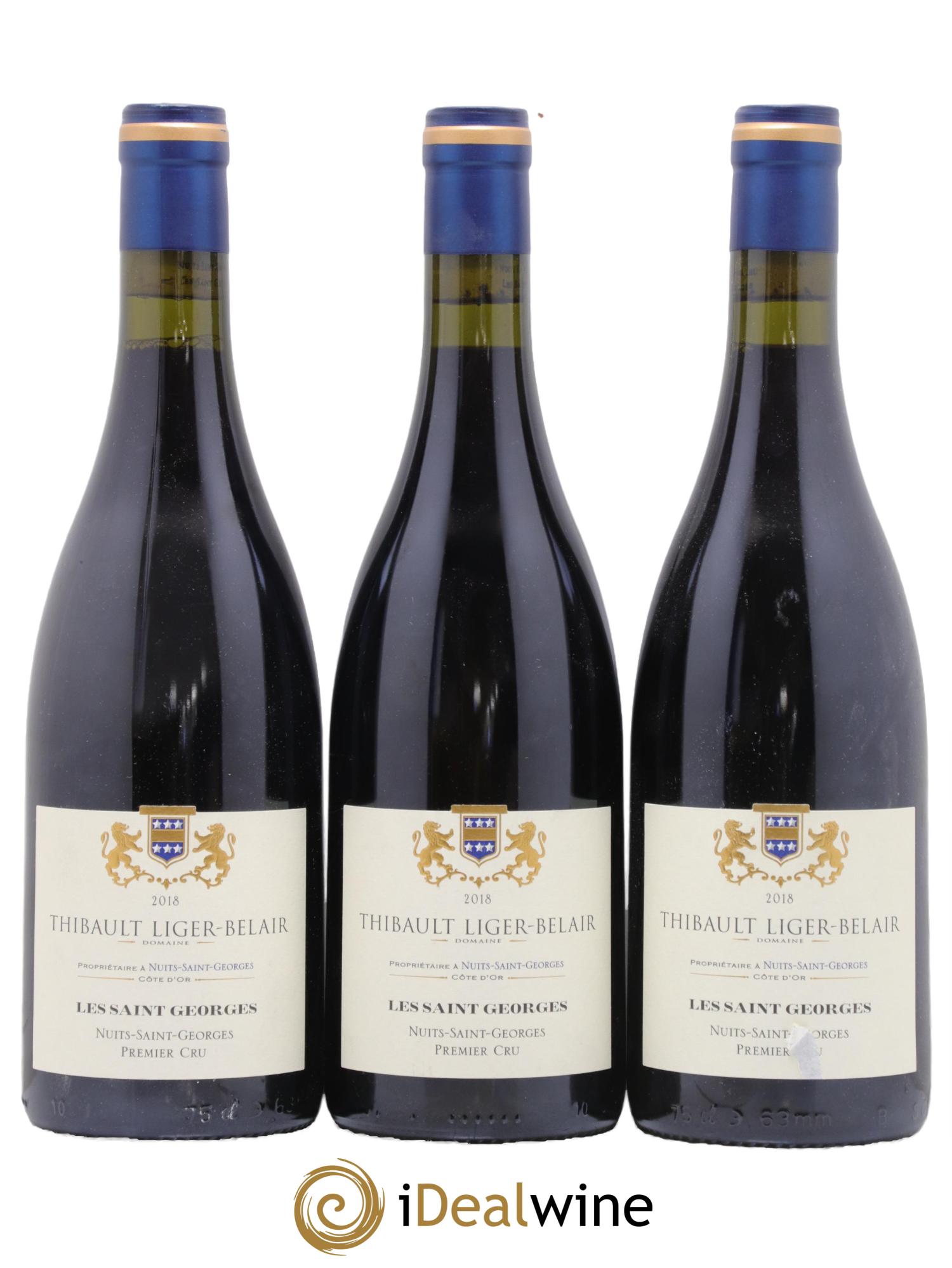 Nuits-Saint-Georges 1er Cru Les Saint-Georges Thibault Liger-Belair 2018 - Lot de 3 bouteilles - 0