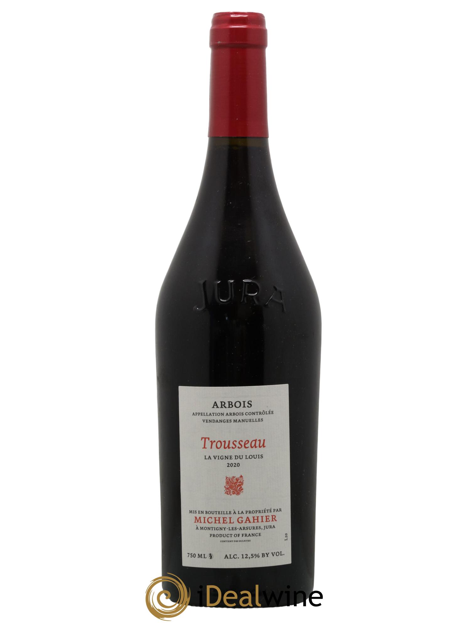 Arbois Trousseau La Vigne du Louis Michel Gahier 2020 - Lot de 1 bouteille - 0