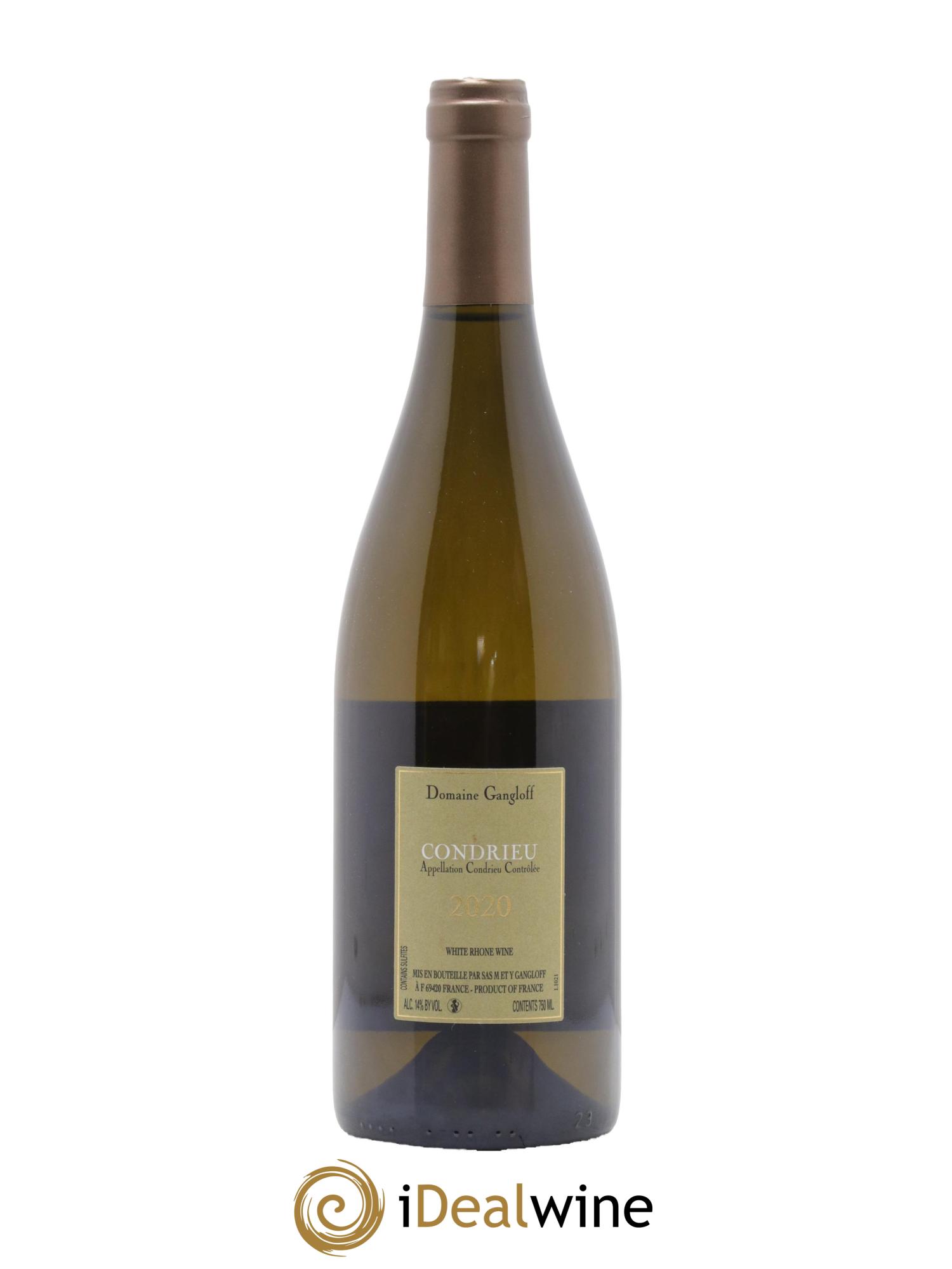 Condrieu Domaine Gangloff (Domaine) 2020 - Lot de 1 bouteille - 1