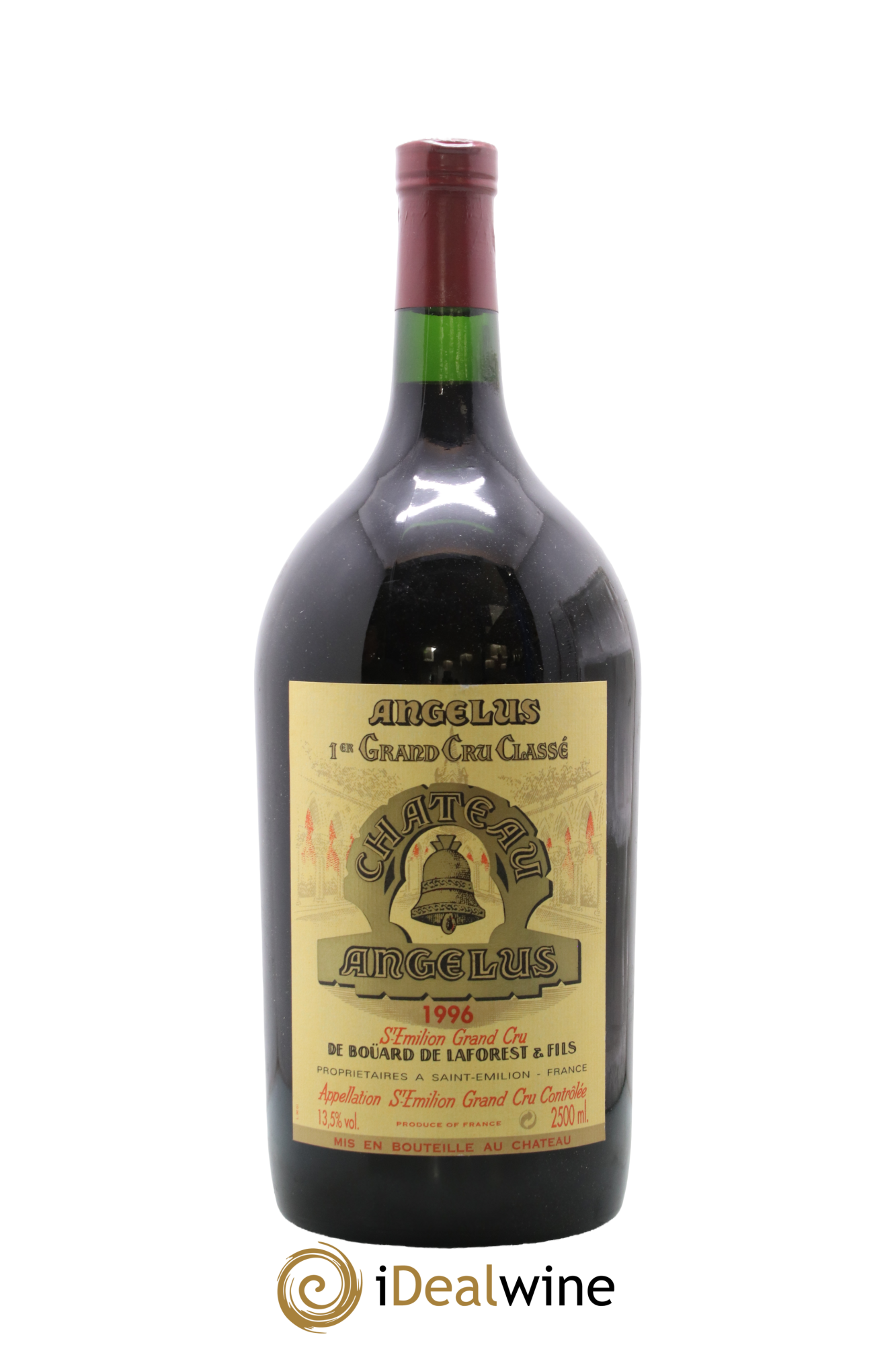 Château Angélus 1er Grand Cru Classé A 1996 - Lot de 1 double magnum - 1