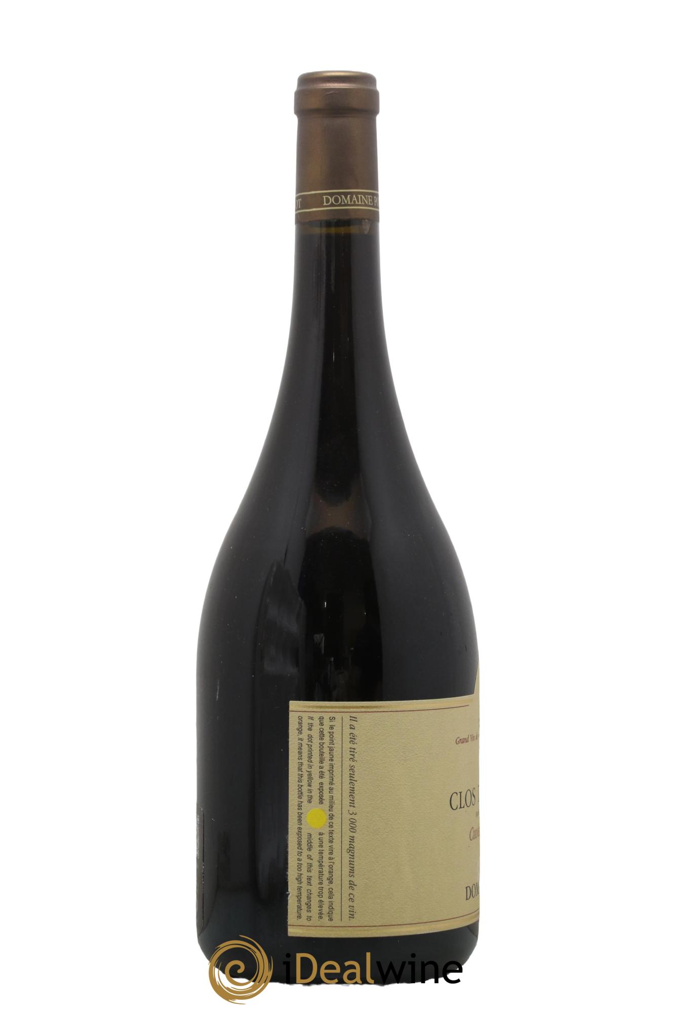Clos de la Roche Grand Cru Vieilles Vignes Ponsot (Domaine) 2015 - Posten von 1 Magnum - 1