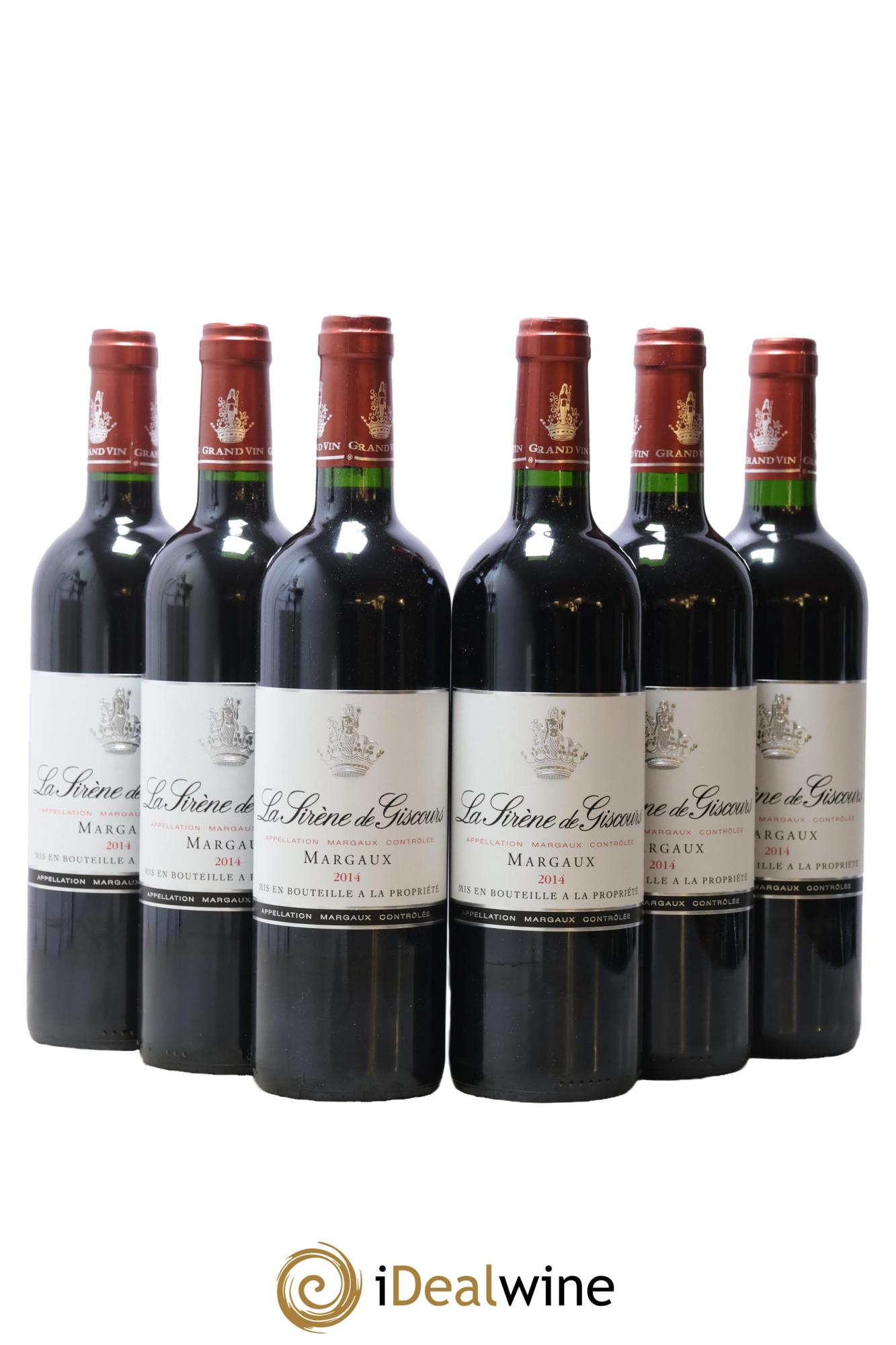 La Sirène de Giscours 2014 - Lot of 6 bottles - 0