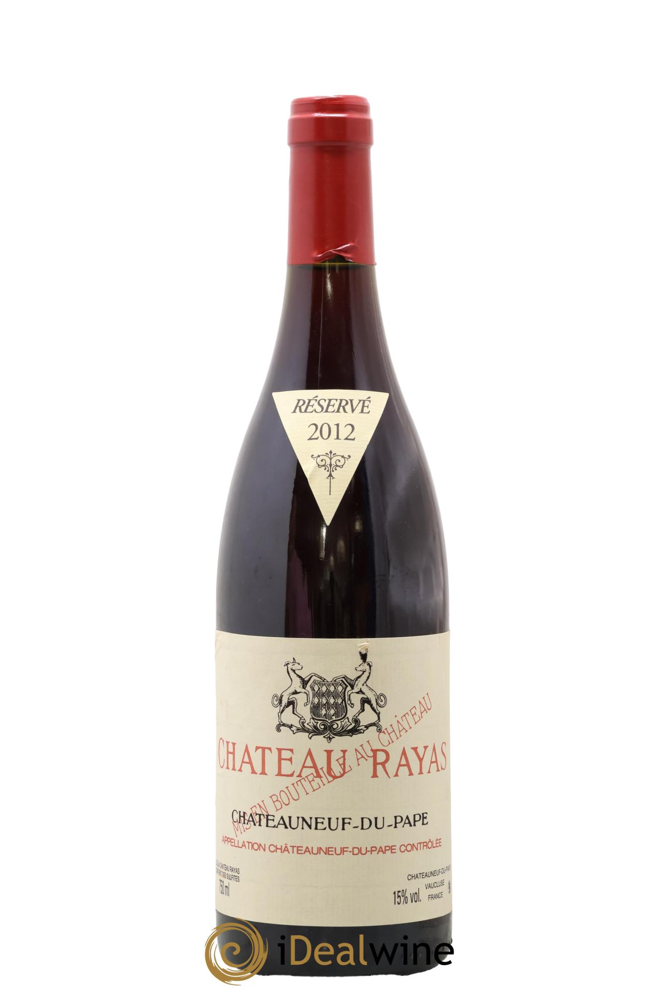 Châteauneuf-du-Pape Château Rayas Emmanuel Reynaud 2012 - Lot of 1 bottle - 0