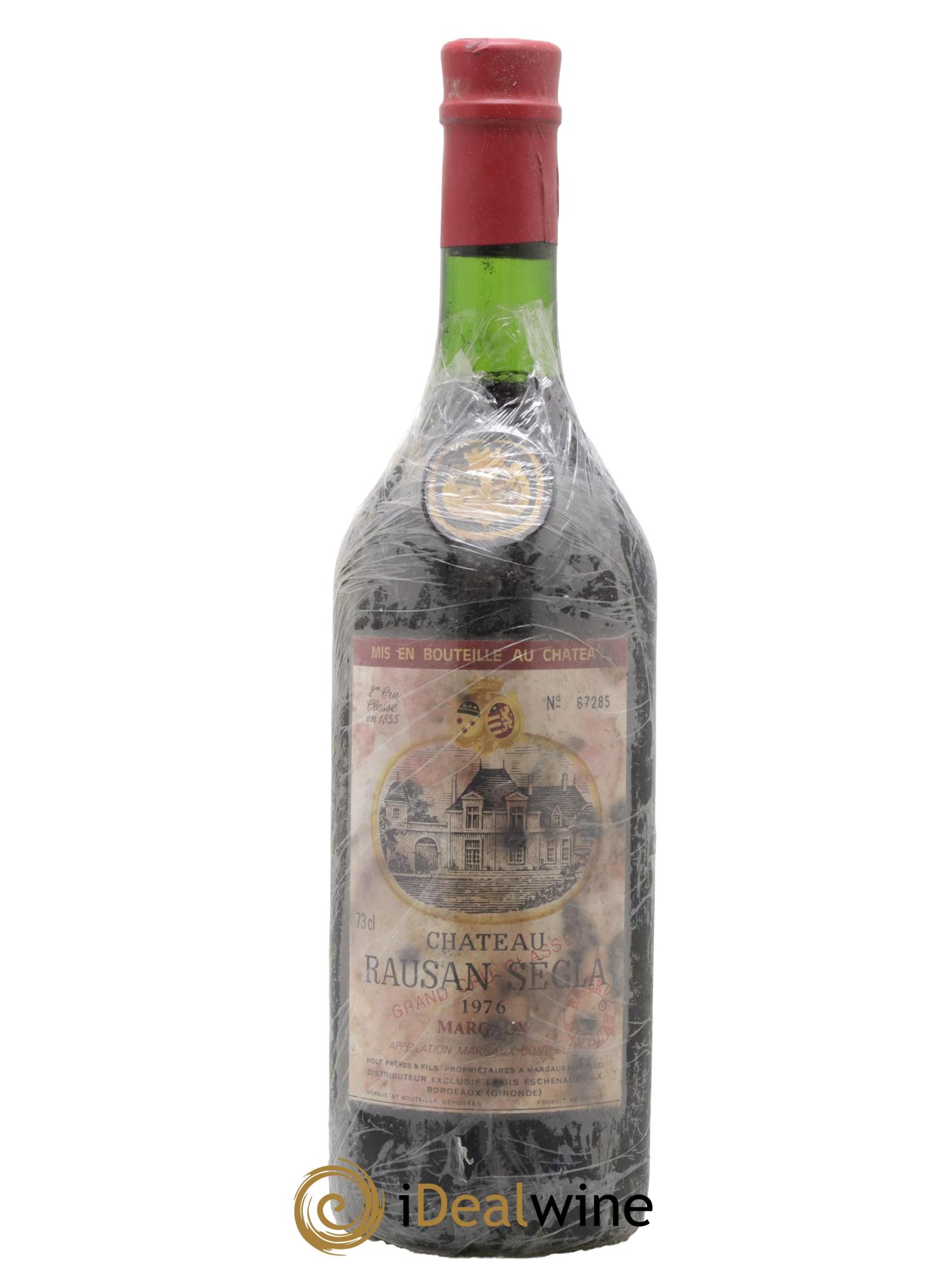 Château Rauzan Ségla Grand Cru Classé 1976 - Posten von 1 Flasche - 0