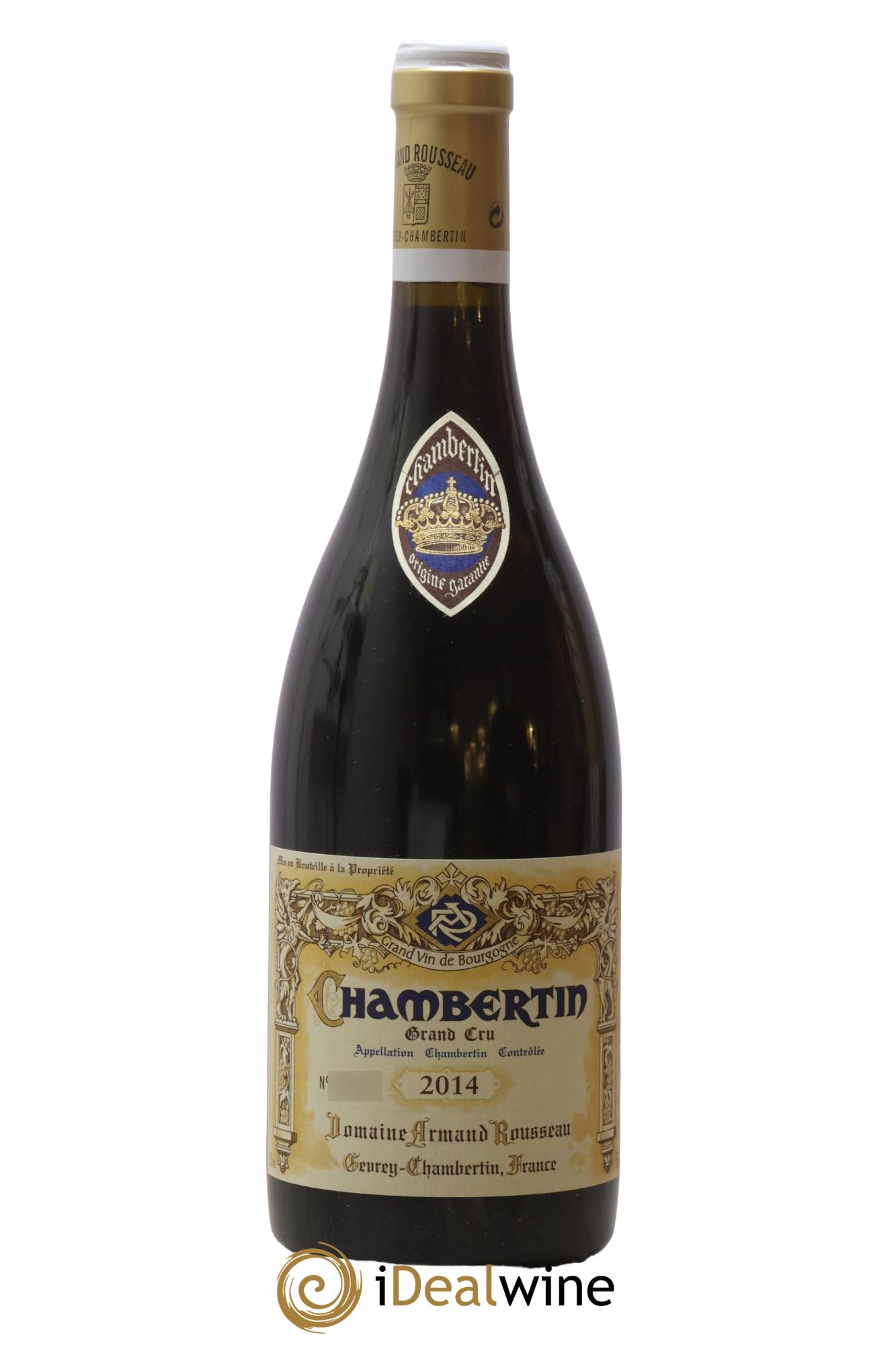 Chambertin Grand Cru Armand Rousseau (Domaine) 2014 - Posten von 1 Flasche - 0