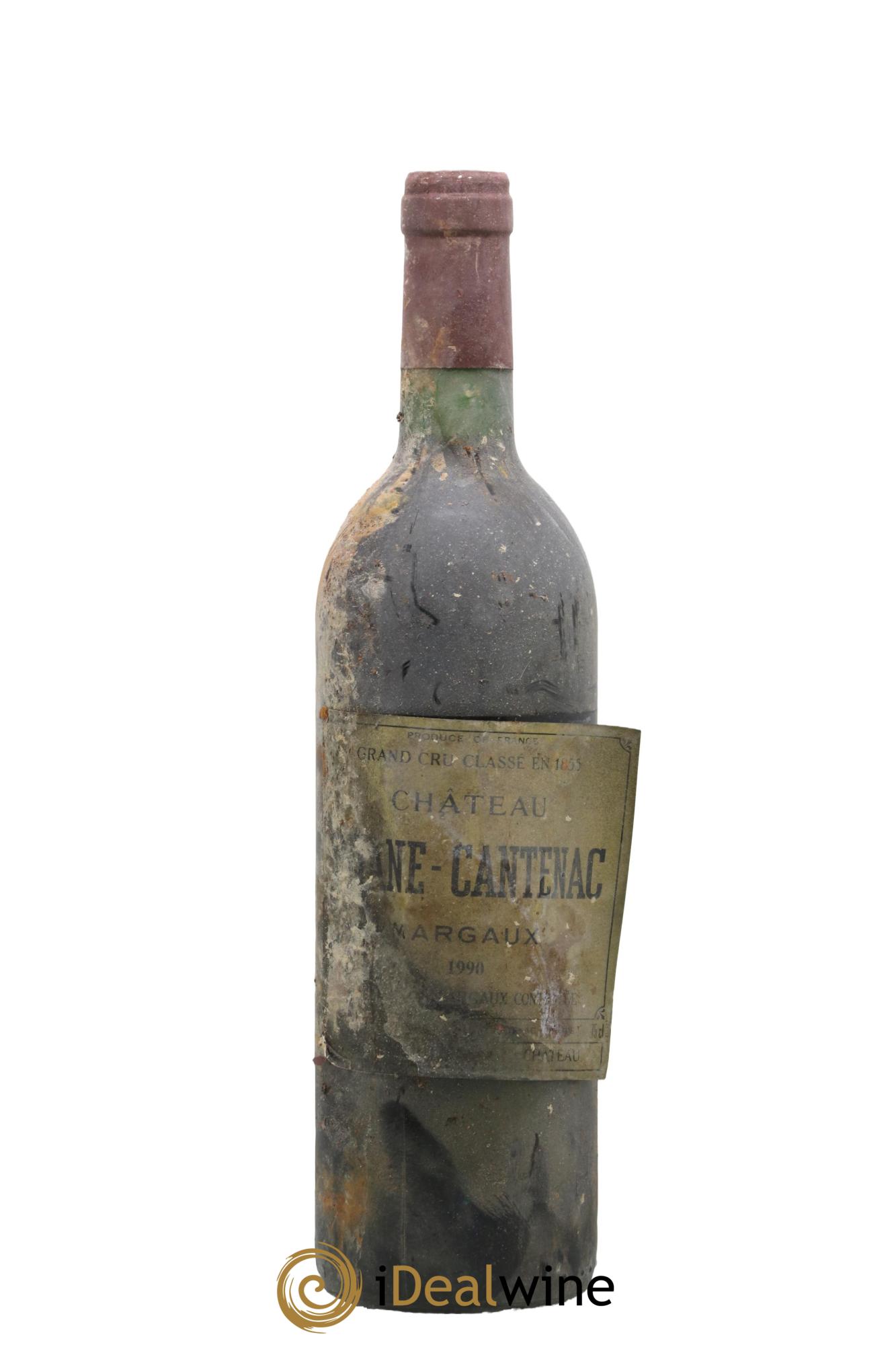 Château Brane Cantenac 2ème Grand Cru Classé 1990 - Lot de 1 bouteille - 0