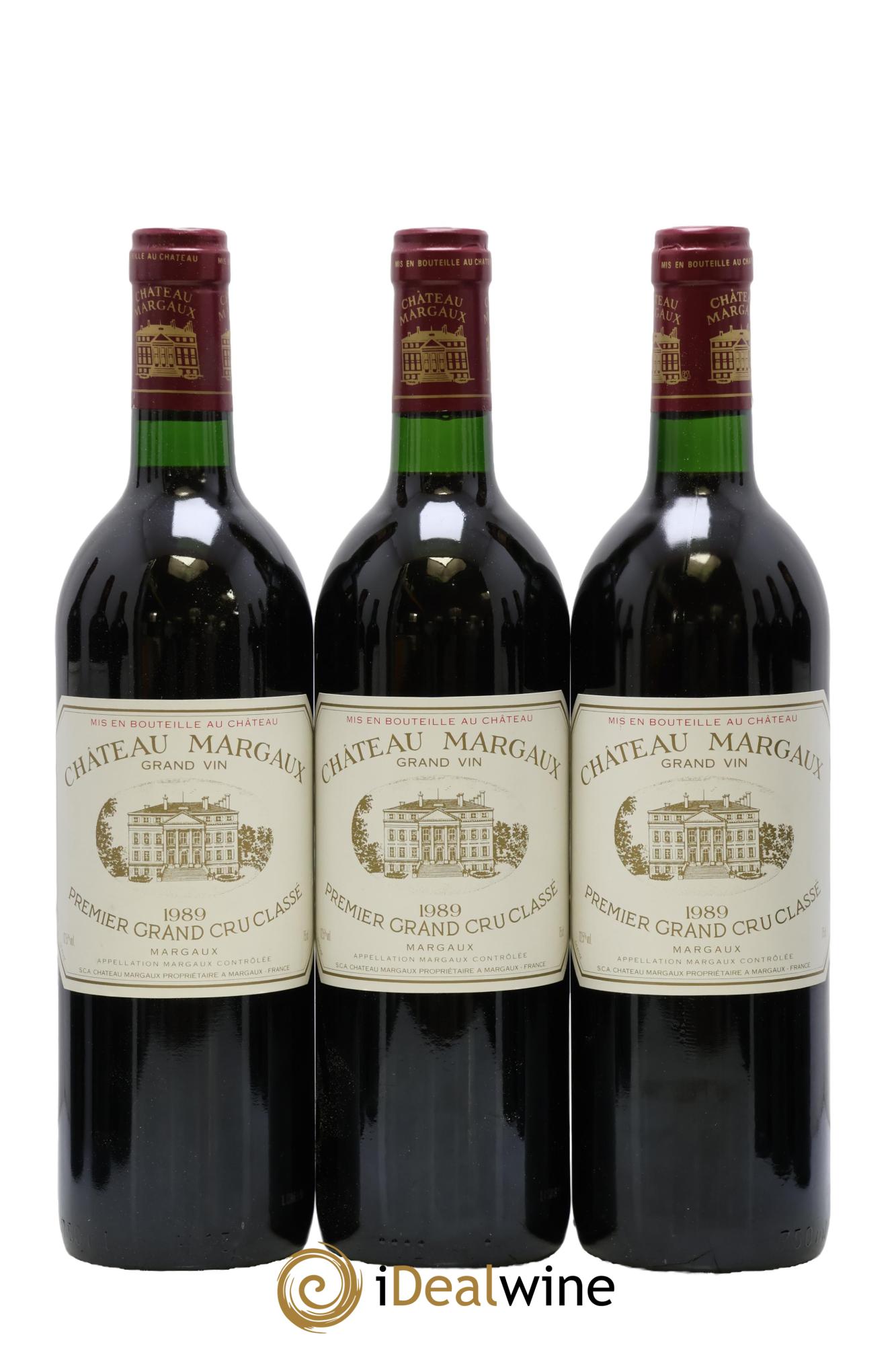 Château Margaux 1er Grand Cru Classé 1989 - Lot de 12 bouteilles - 3
