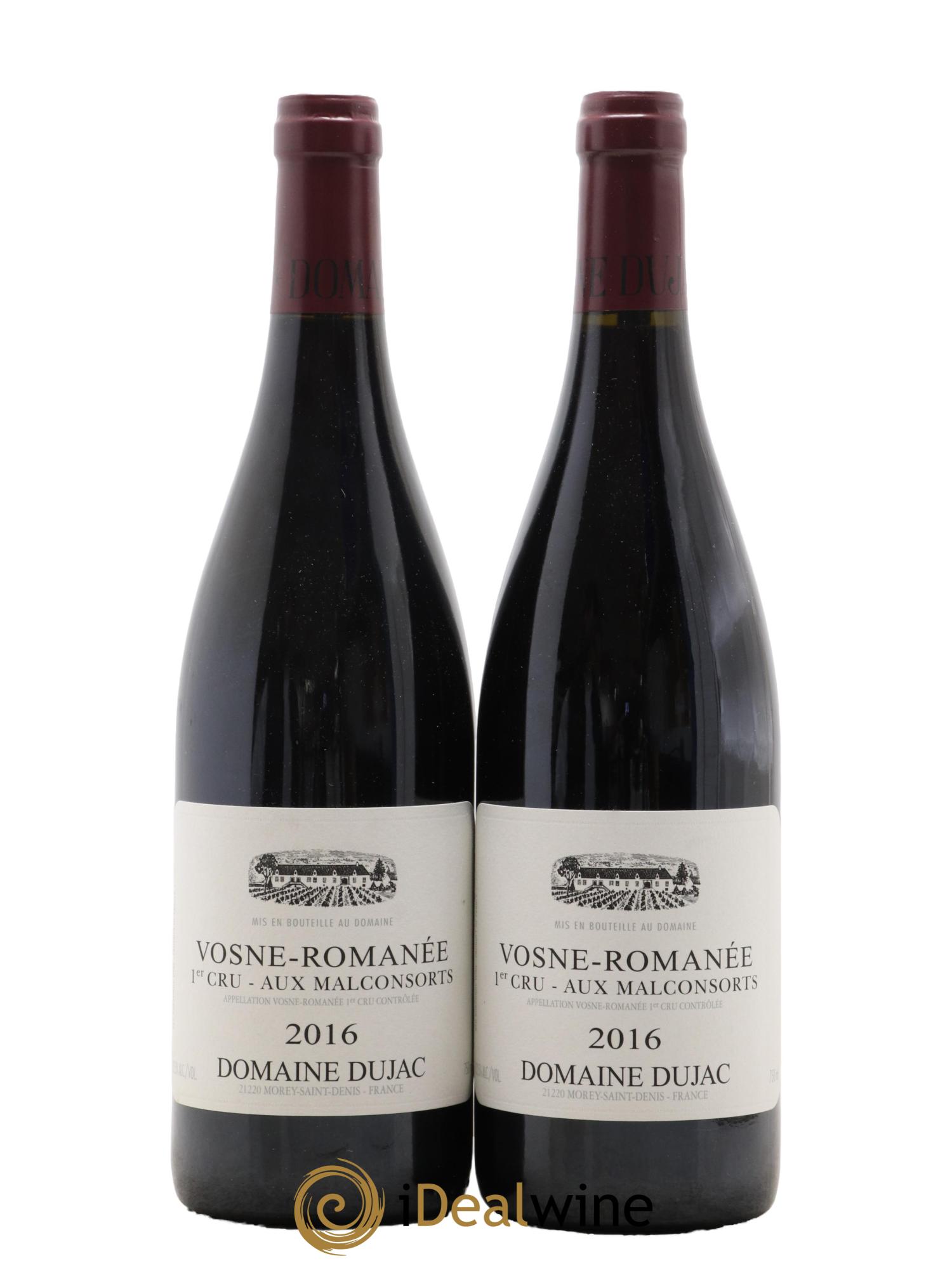 Vosne-Romanée 1er Cru Aux Malconsorts Dujac (Domaine) 2016 - Lot de 2 bouteilles - 0