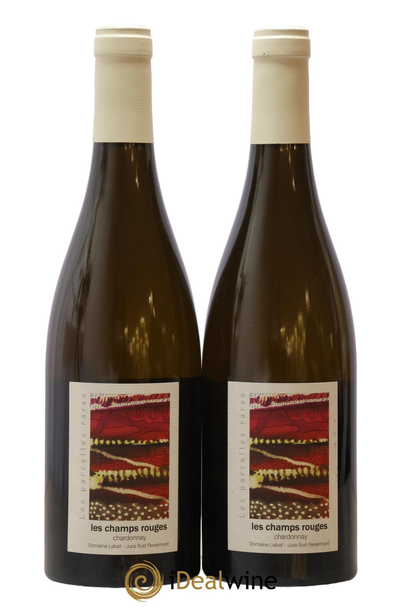 Côtes du Jura Chardonnay Les Champs Rouges Romain - Julien - Charline Labet 2022 - Posten von 2 Flaschen - 0