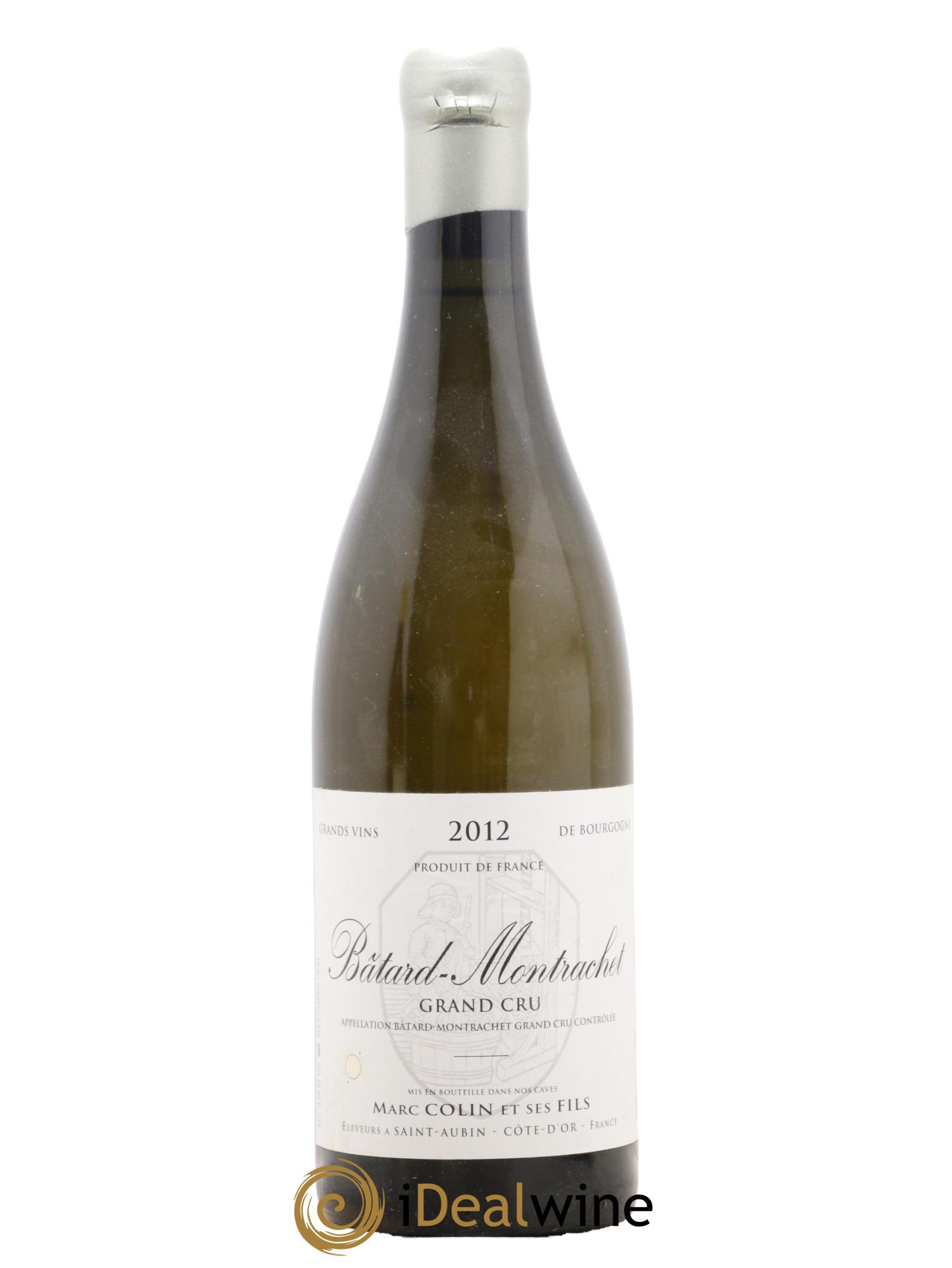 Bâtard-Montrachet Grand Cru Marc Colin & Fils 2012 - Lot de 1 bouteille - 0