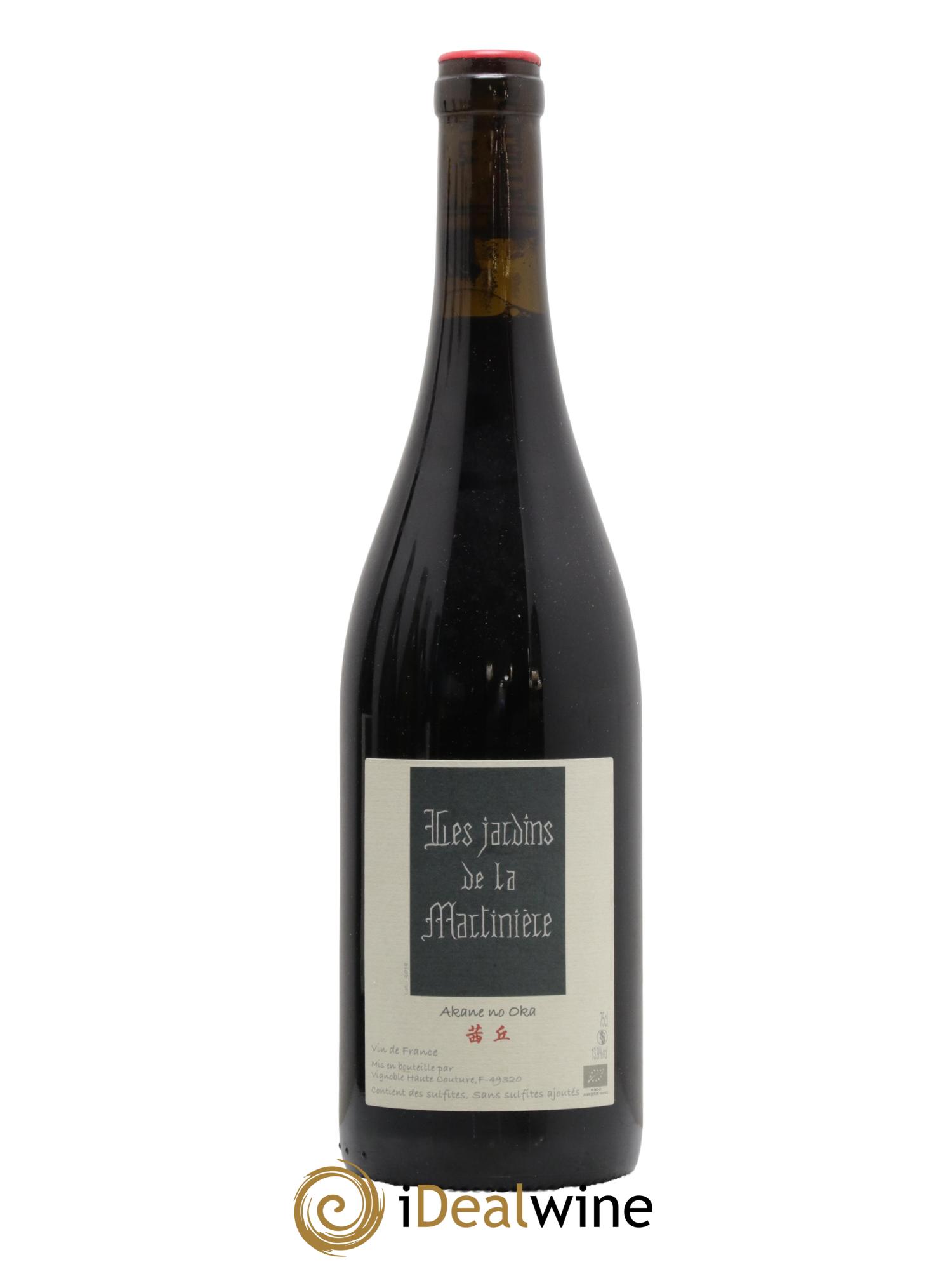 Vin de France Akane No Oka Les Jardins de la Martinière 2018 - Lot de 1 bouteille - 0