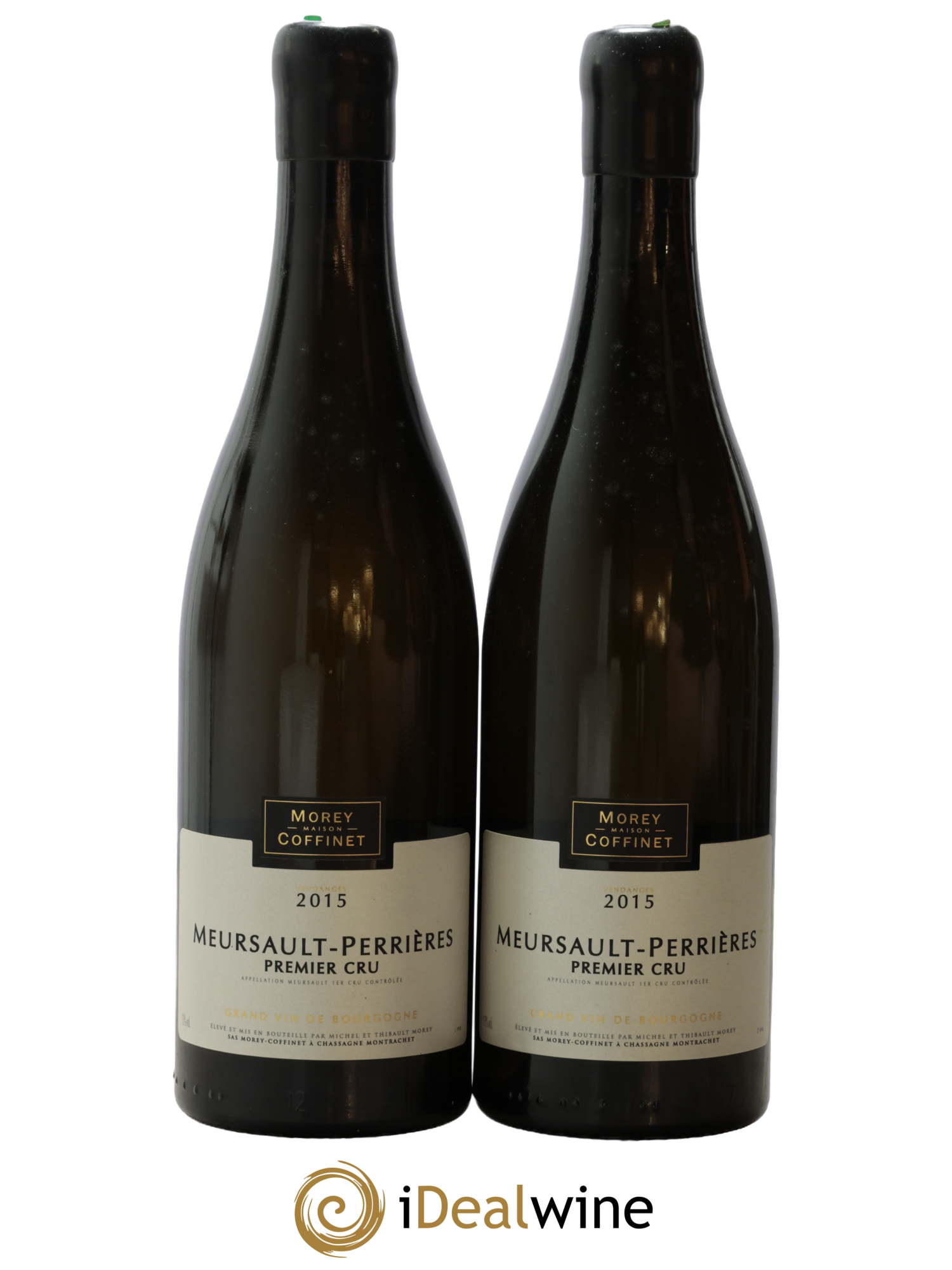 Meursault 1er Cru Les Perrières Morey-Coffinet (Domaine) 2015 - Lot de 2 bouteilles - 0
