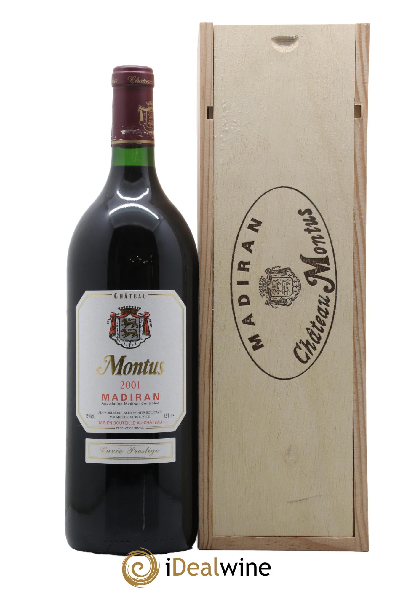 Madiran Château Montus-Prestige Alain Brumont 2001 - Lot of 1 magnum - 0