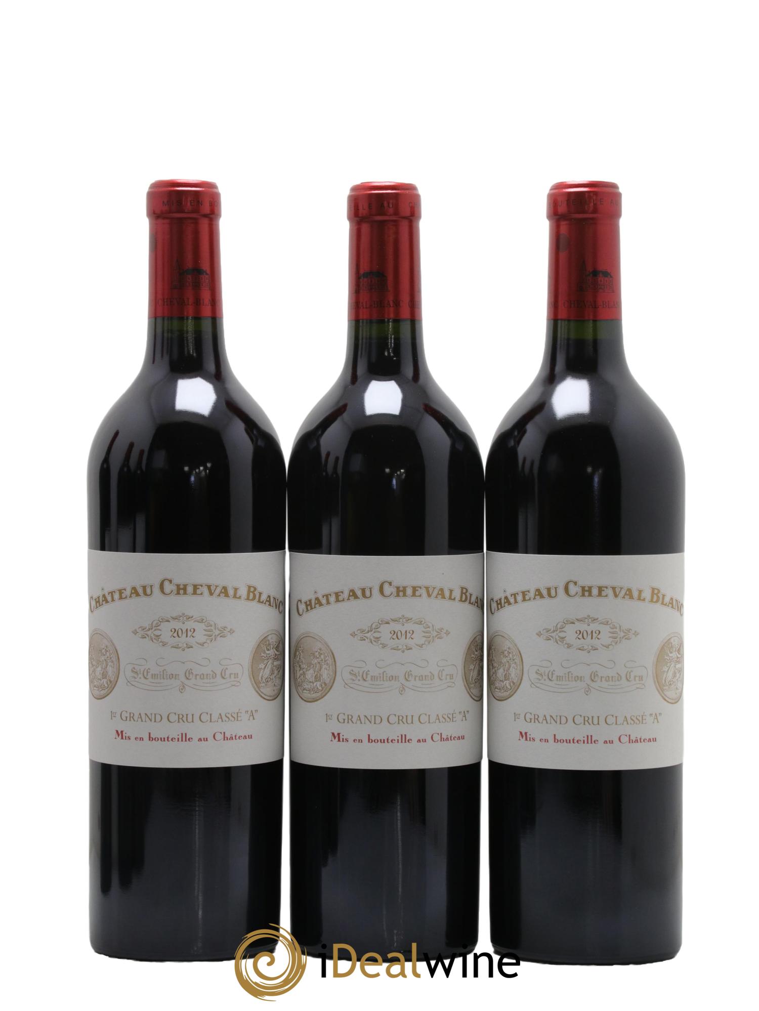 Château Cheval Blanc 1er Grand Cru Classé A 2012 - Lot de 6 bouteilles - 1