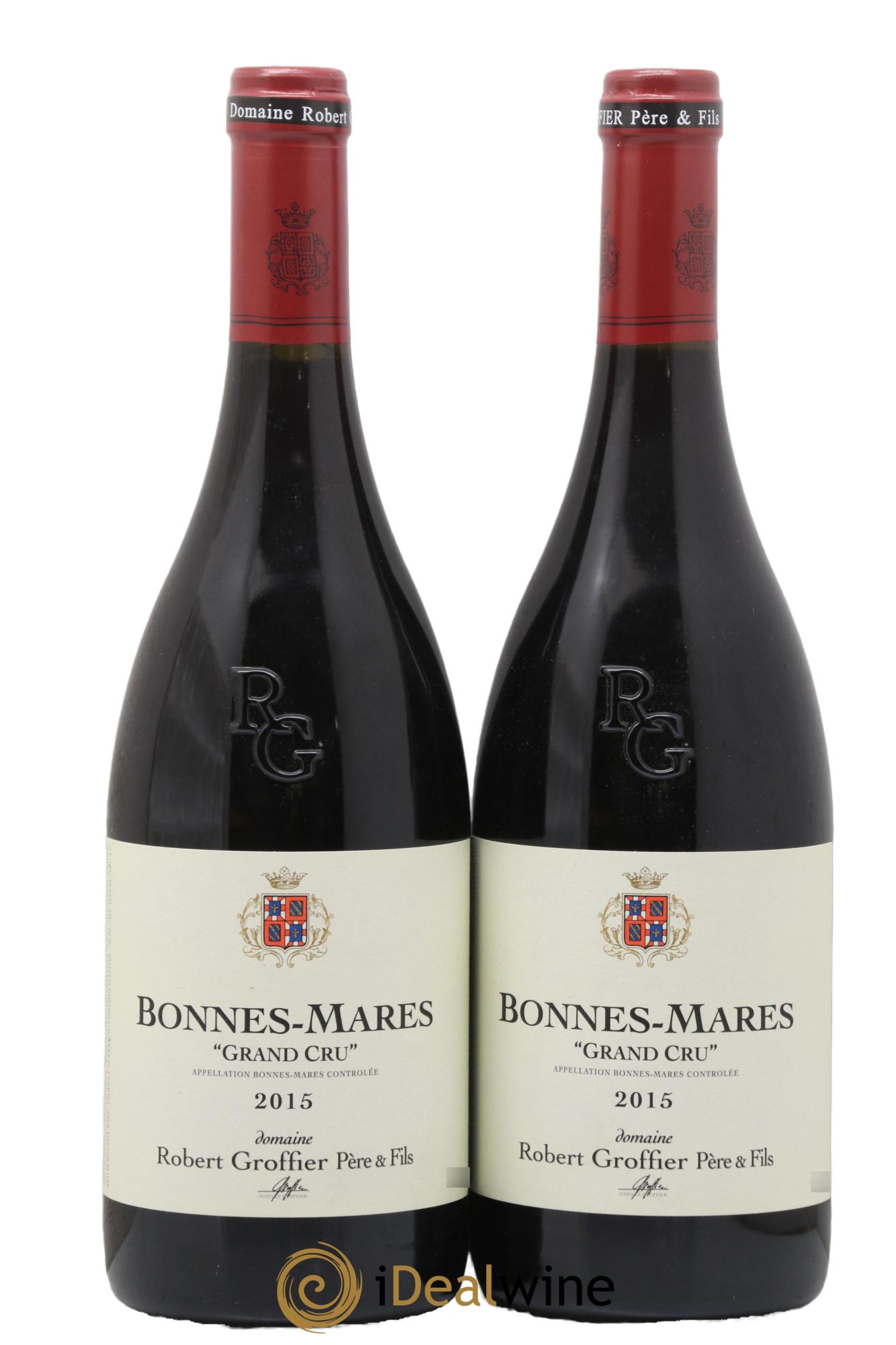 Bonnes-Mares Grand Cru Robert Groffier Père & Fils (Domaine) 2015 - Lot de 2 bouteilles - 0