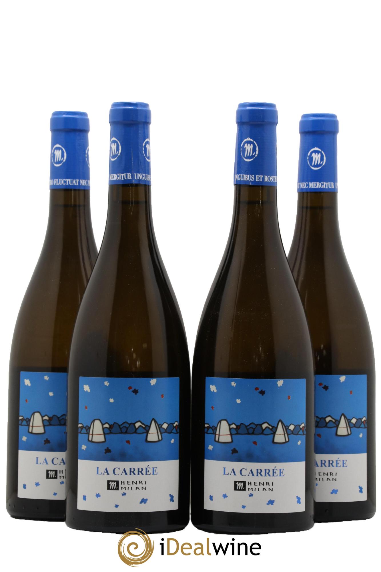 Vin de France La Carrée Henri Milan 2016 - Lot de 4 bouteilles - 0