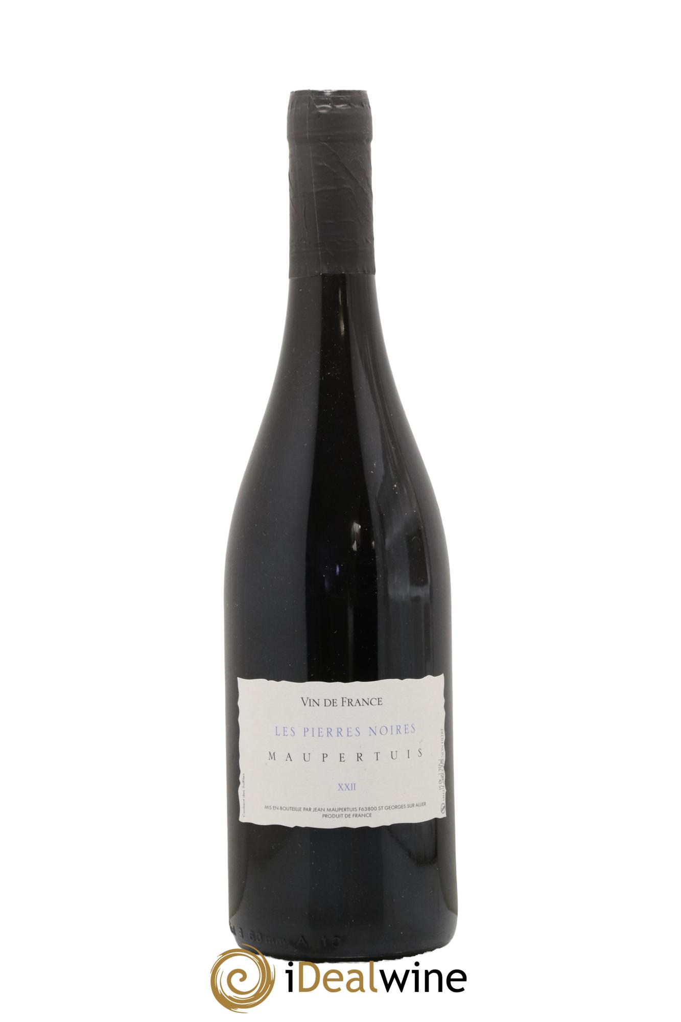 Vin de France Les Pierres Noires Jean Maupertuis 2022 - Lot de 1 bouteille - 0