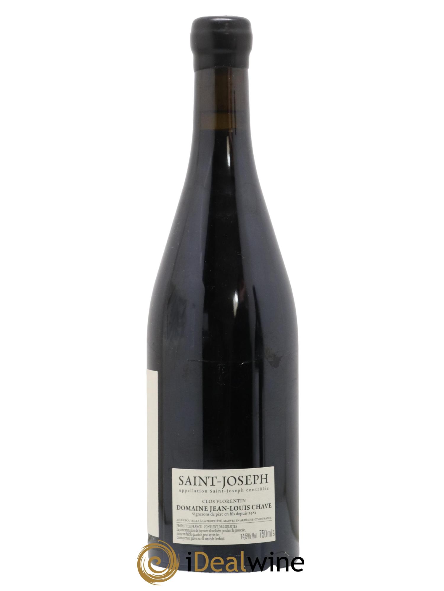 Saint-Joseph Clos Florentin Jean-Louis Chave 2017 - Lot de 1 bouteille - 1