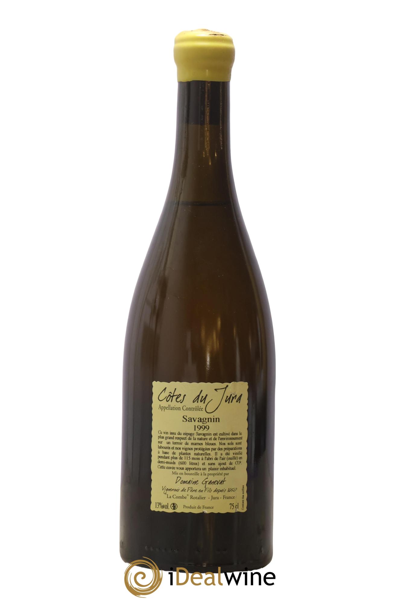 Côtes du Jura Les Vignes de mon Père Jean-François Ganevat (Domaine) 1999 - Lot of 1 bottle - 1