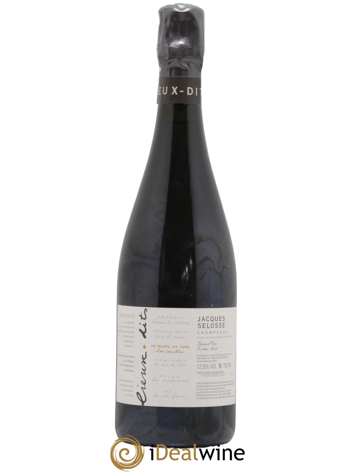 Les Carelles Blanc de Blancs Jacques Selosse - Lot de 1 bouteille - 0