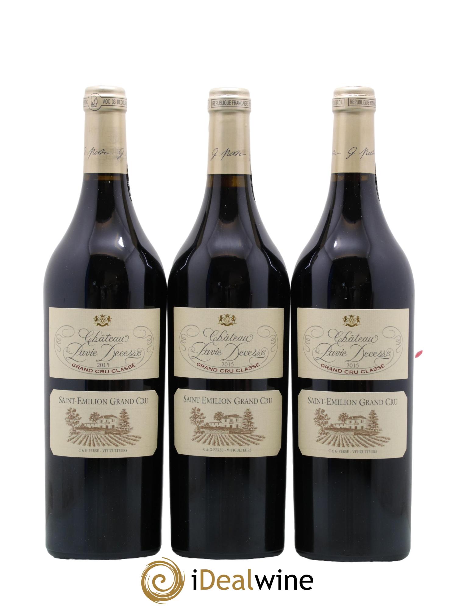 Château Pavie Decesse Grand Cru Classé 2015 - Lot de 6 bouteilles - 1