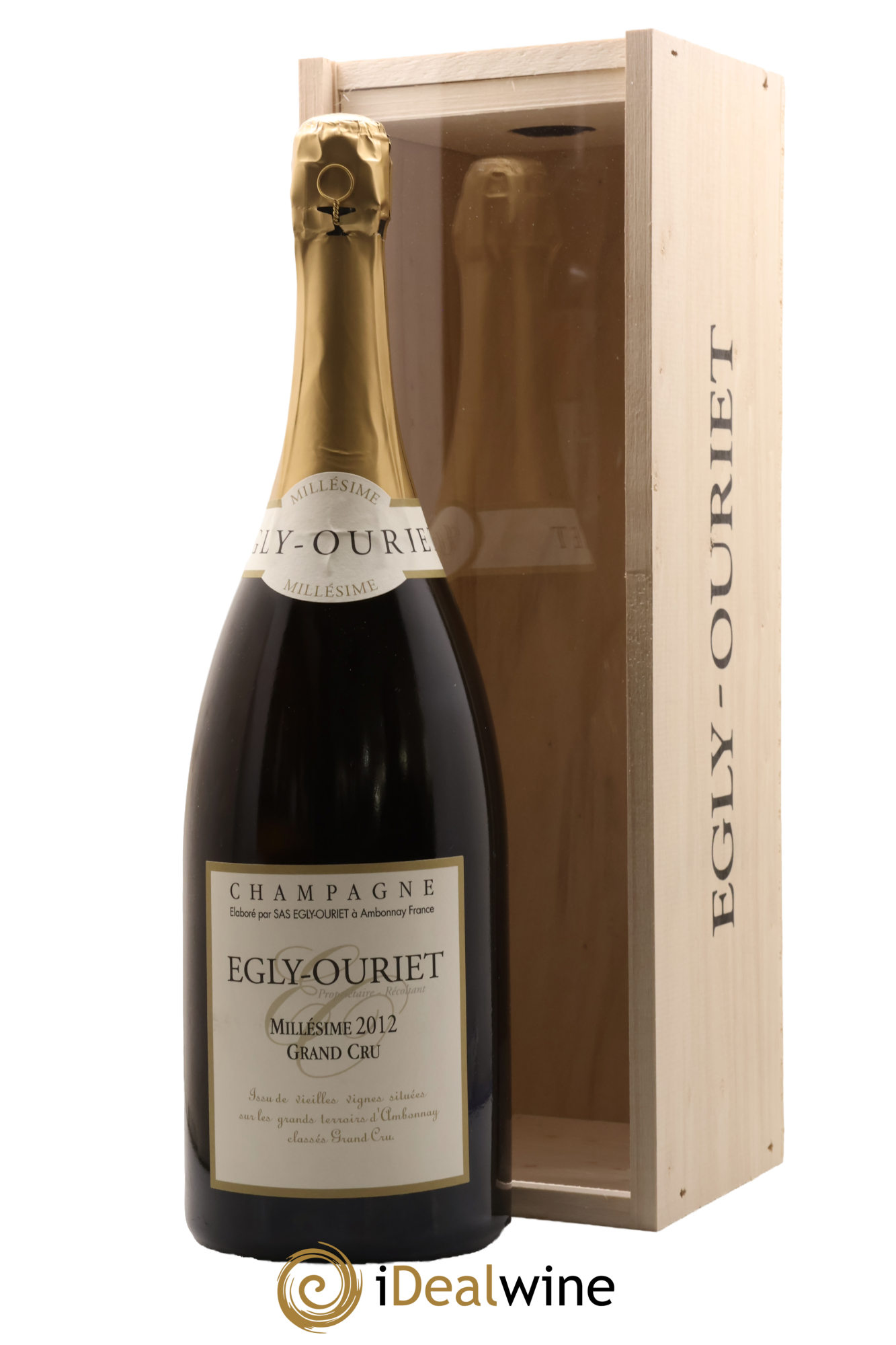 Grand Cru Brut Millésimé Egly-Ouriet 2012 - Posten von 1 Magnum - 0