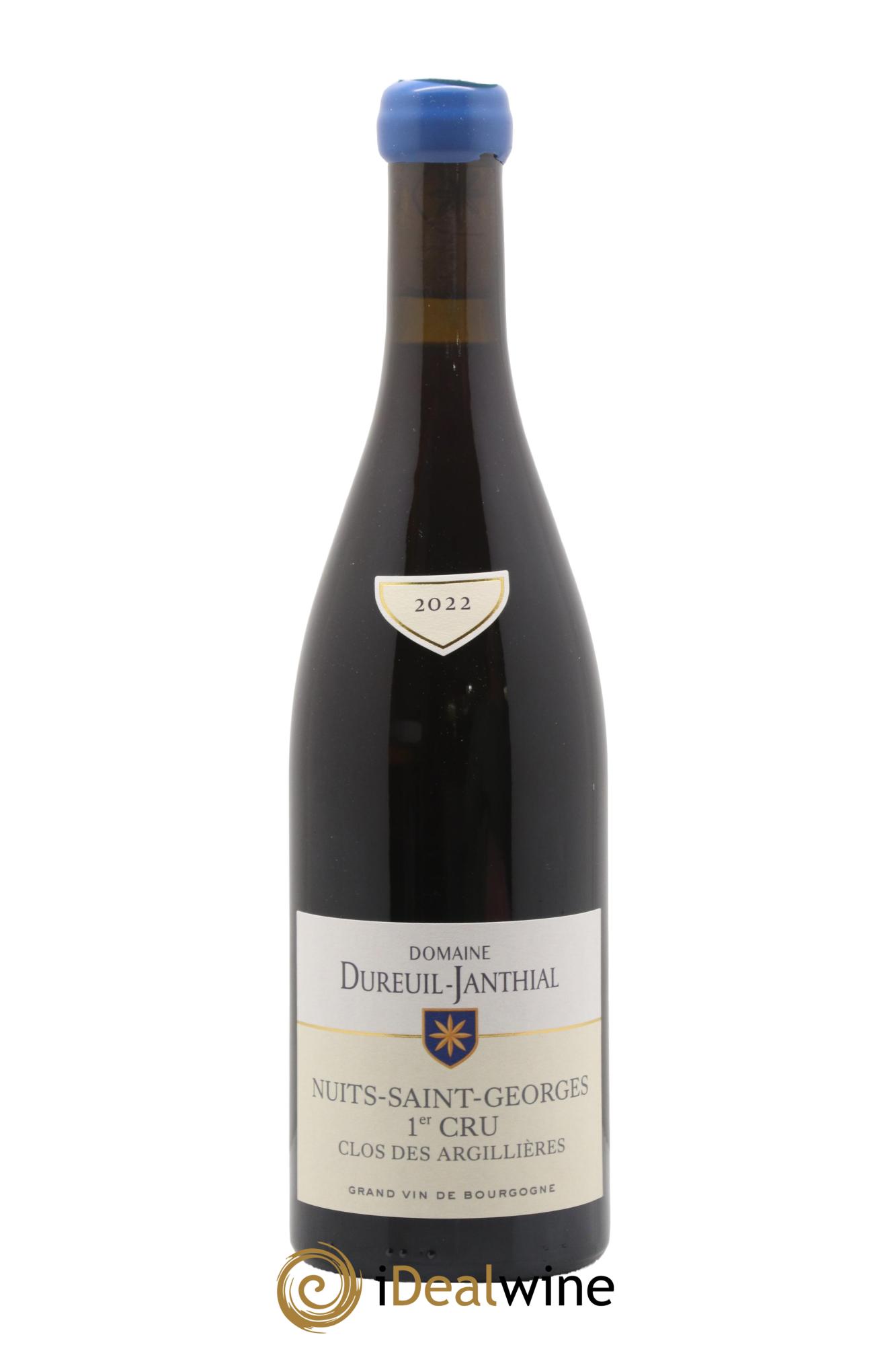 Nuits-Saint-Georges 1er Cru Clos des Argillières Vincent Dureuil-Janthial 2022 - Lot de 1 bouteille - 0