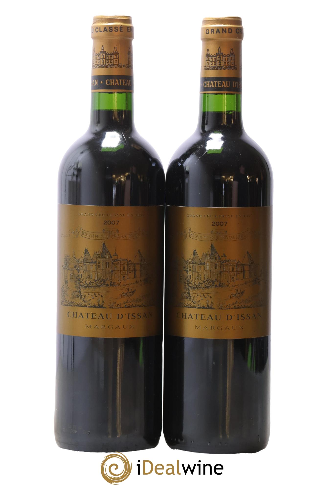 Château d'Issan 3ème Grand Cru Classé 2007 - Lot de 2 bouteilles - 0