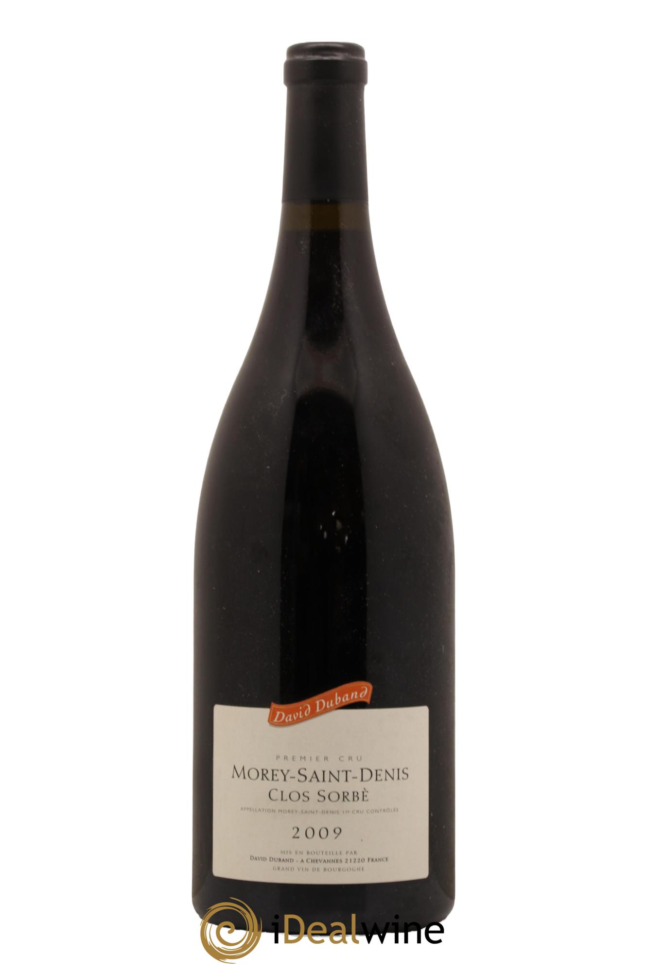 Morey-Saint-Denis 1er Cru Clos Sorbè David Duband (Domaine) 2009 - Lot de 1 magnum - 0