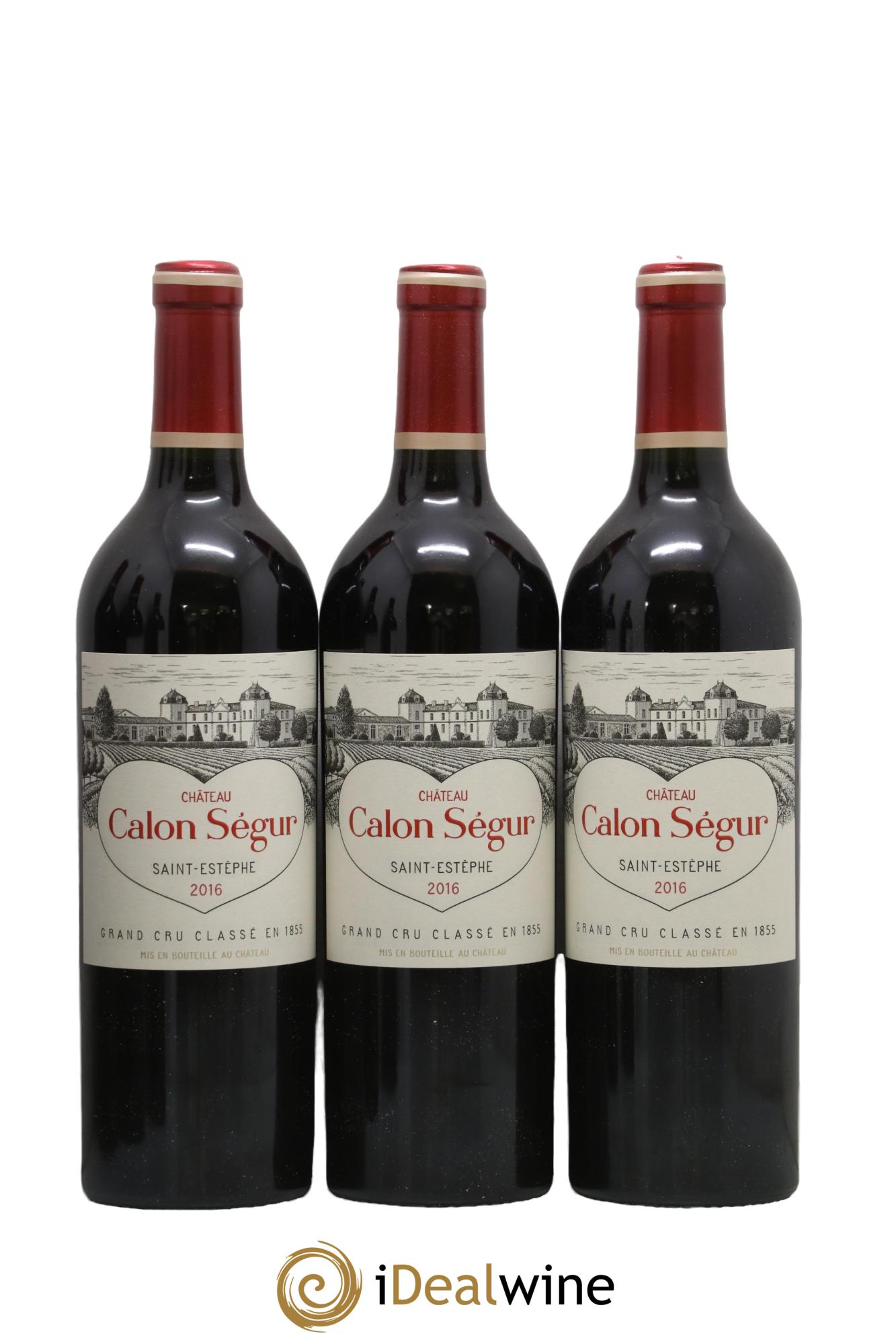 Château Calon Ségur 3ème Grand Cru Classé 2016 - Posten von 6 Flaschen - 2