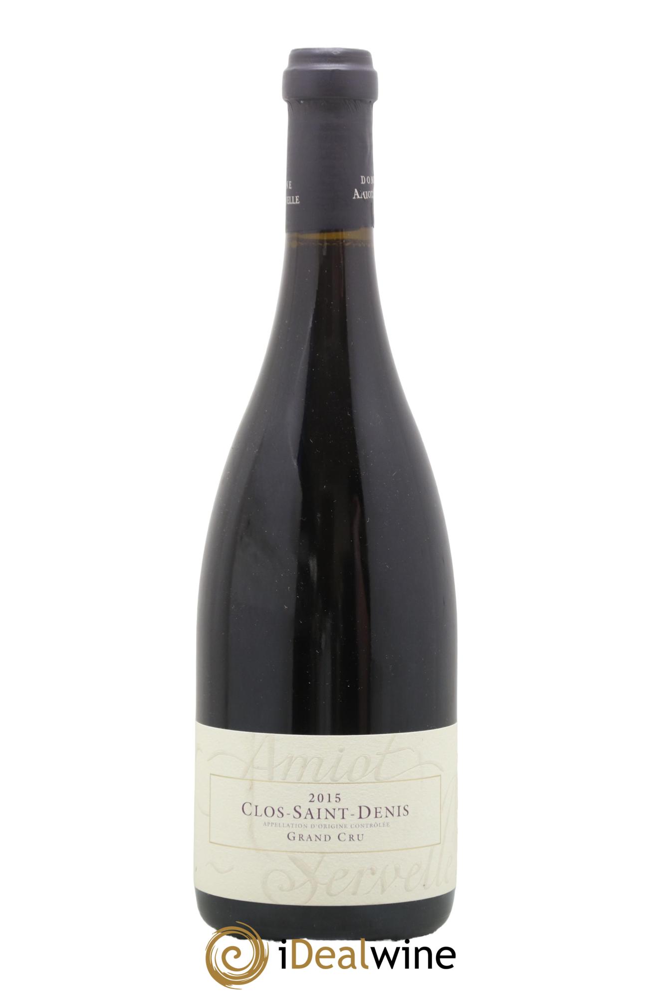 Clos Saint-Denis Grand Cru Amiot-Servelle 2015 - Lot de 1 bouteille - 0