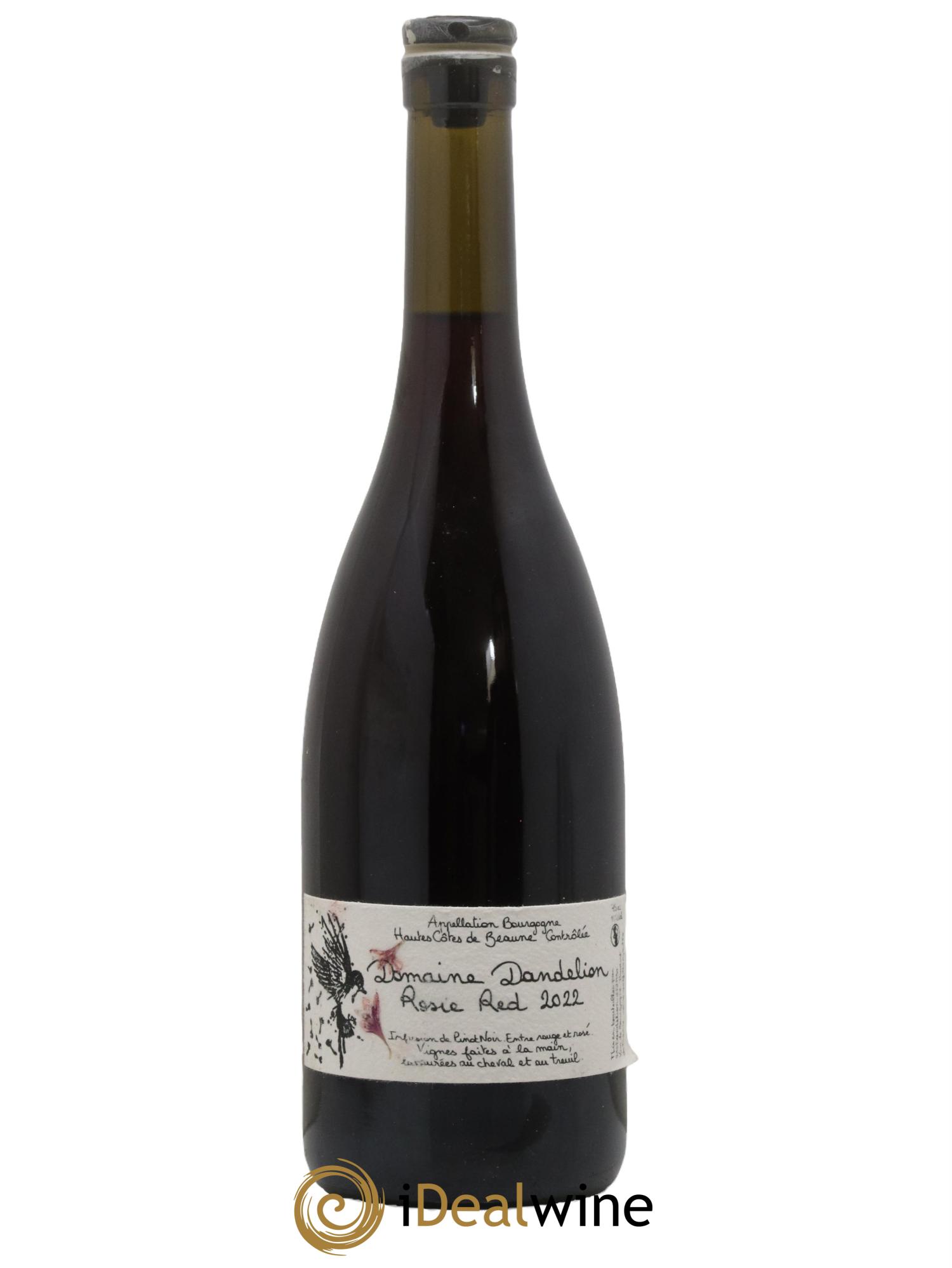 Hautes-Côtes de Beaune Rosie Red Domaine Dandelion 2022 - Lot de 1 bouteille - 0