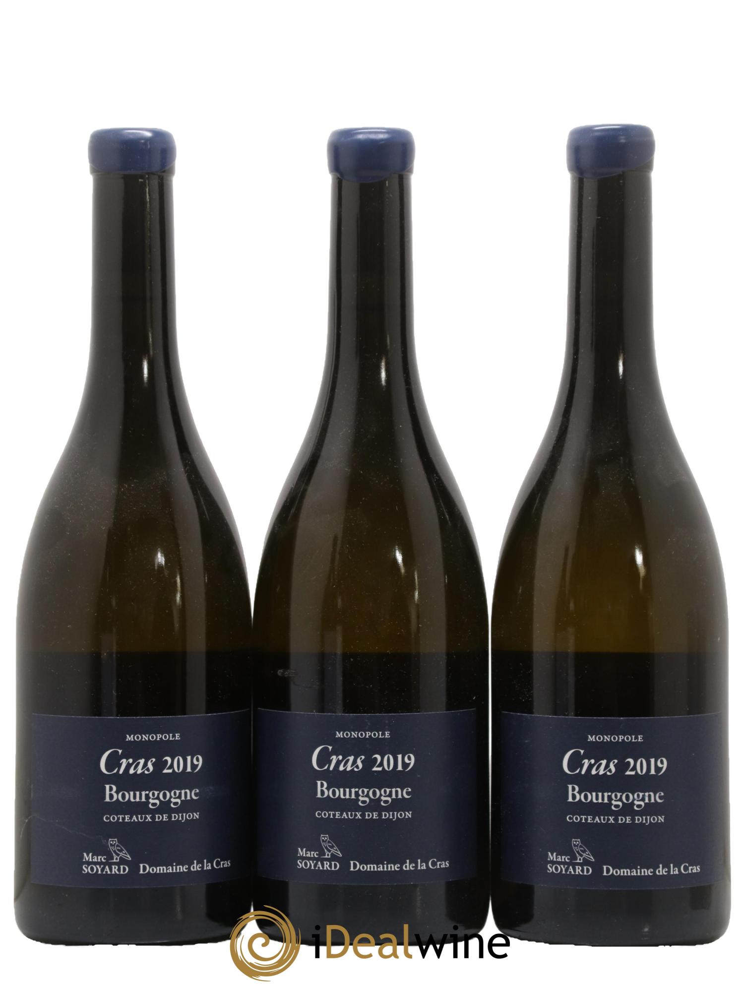 Bourgogne Cras Domaine de la Cras - Marc Soyard 2019 - Lot de 3 bouteilles - 0